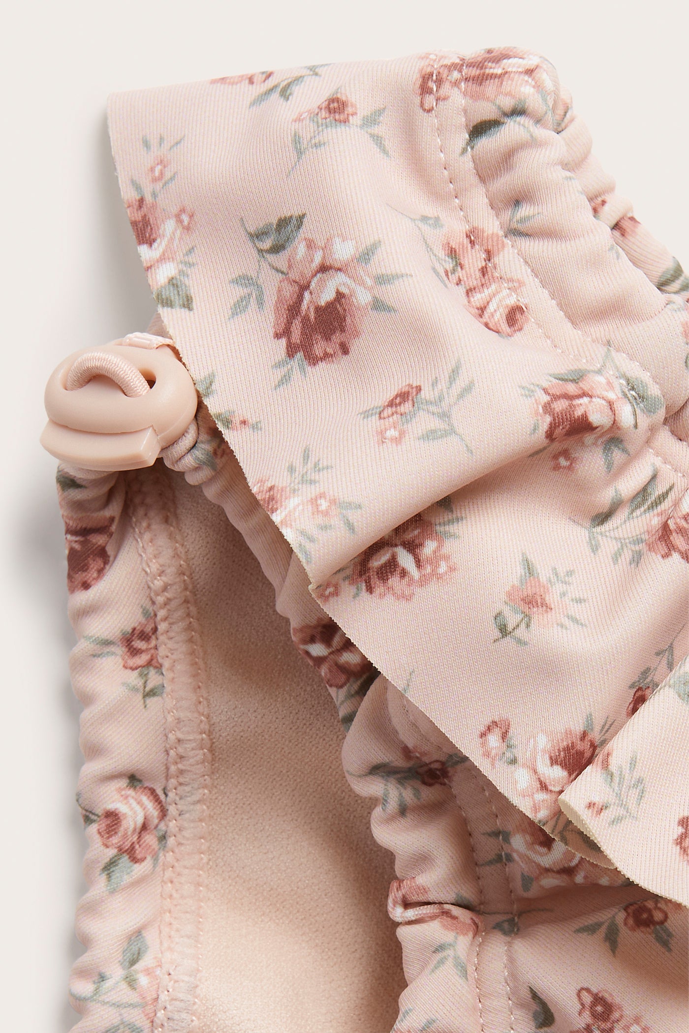 Baby pink floral swim nappy
