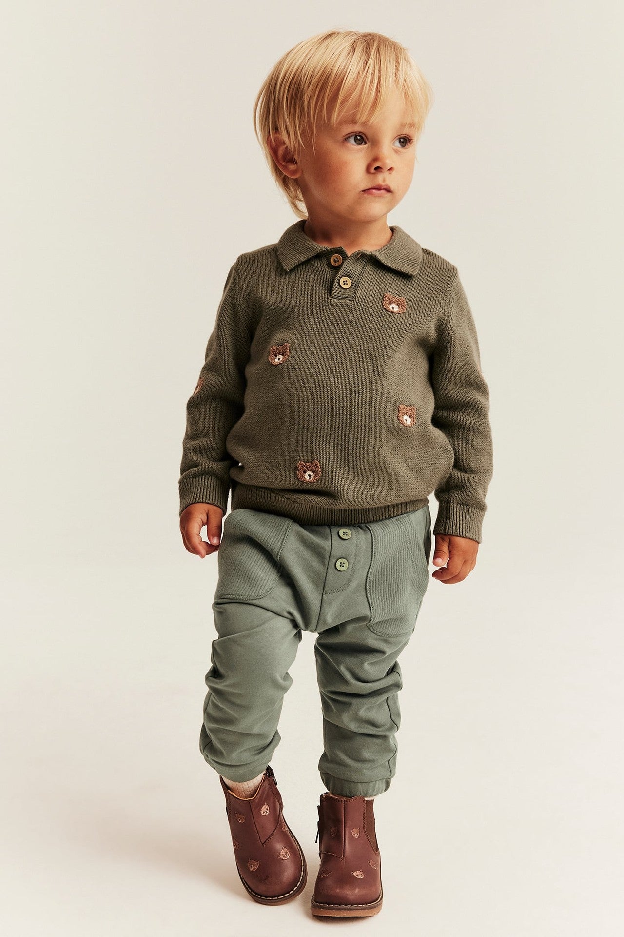 Baby green joggers