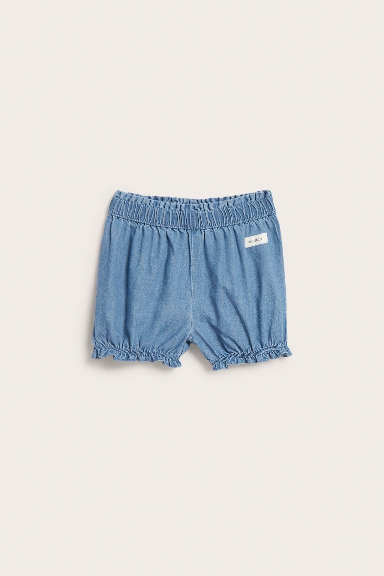 Baby woven denim shorts