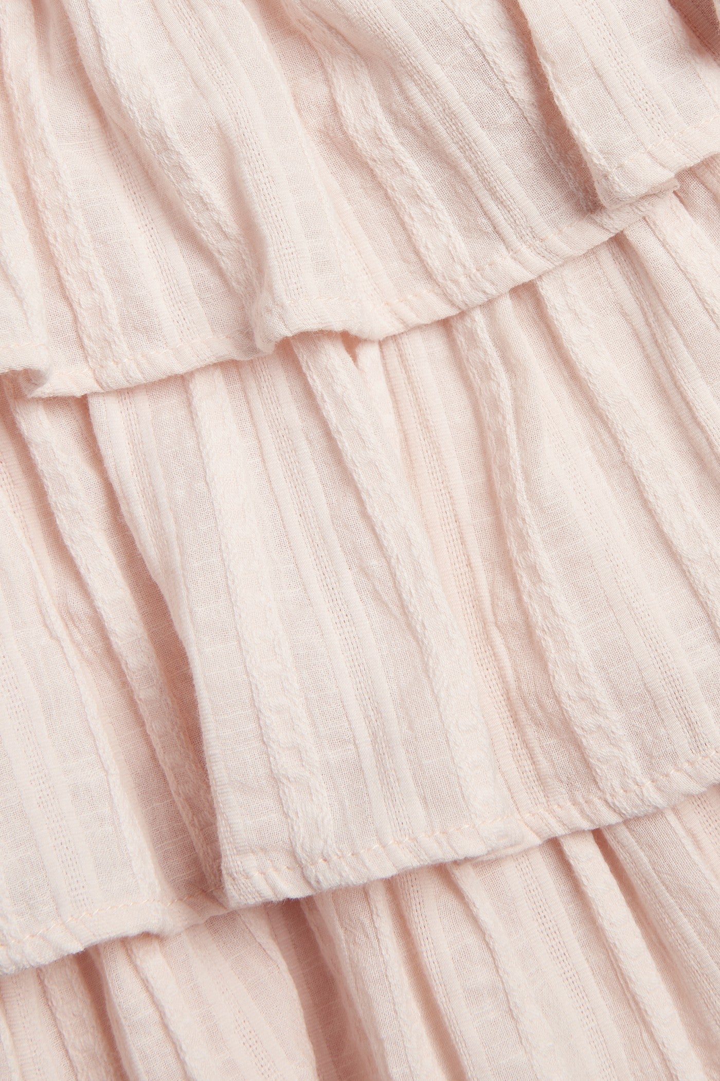 Kids woven blouse with frills
