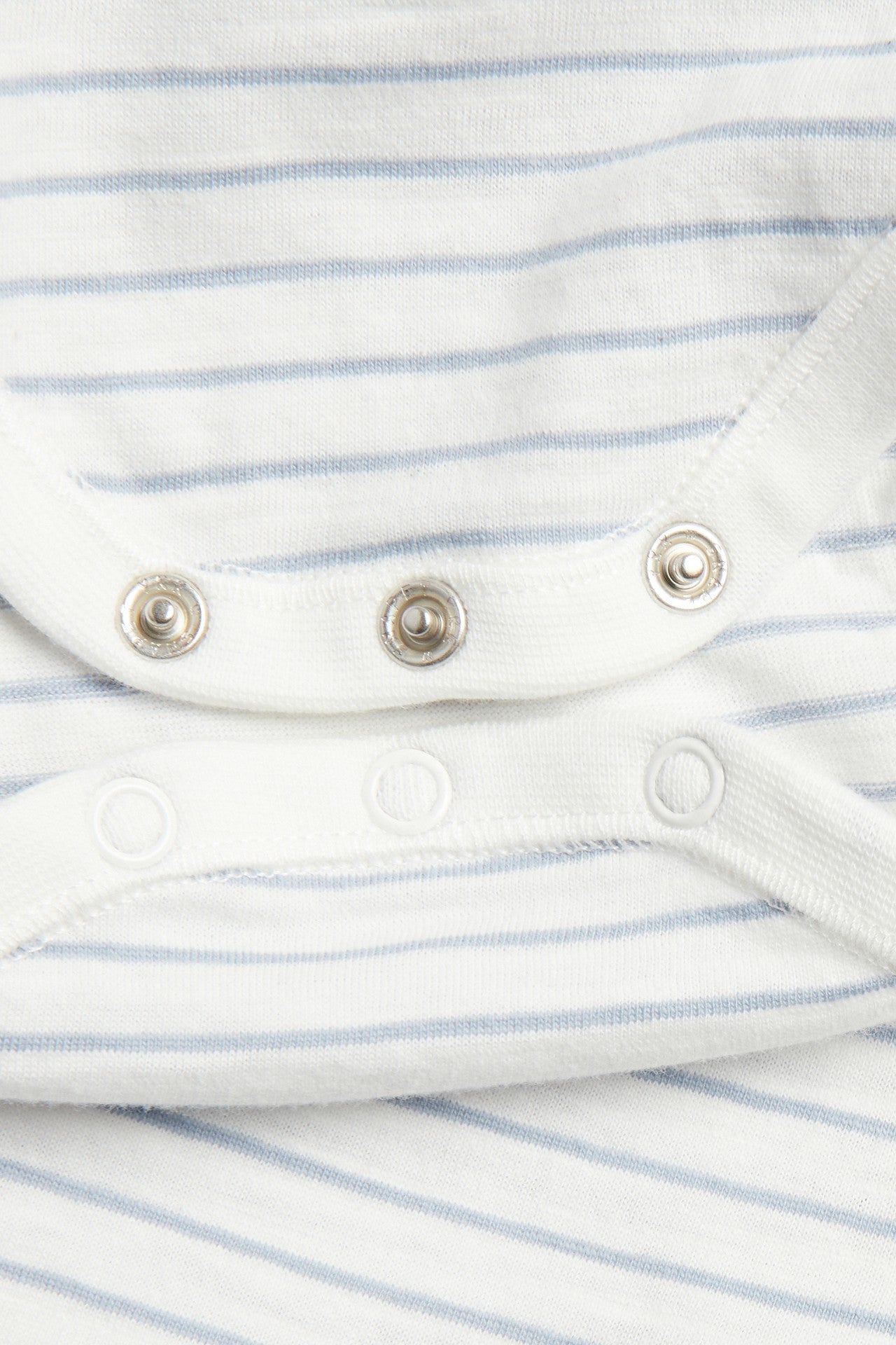 Baby striped bodysuit with teddy bear print