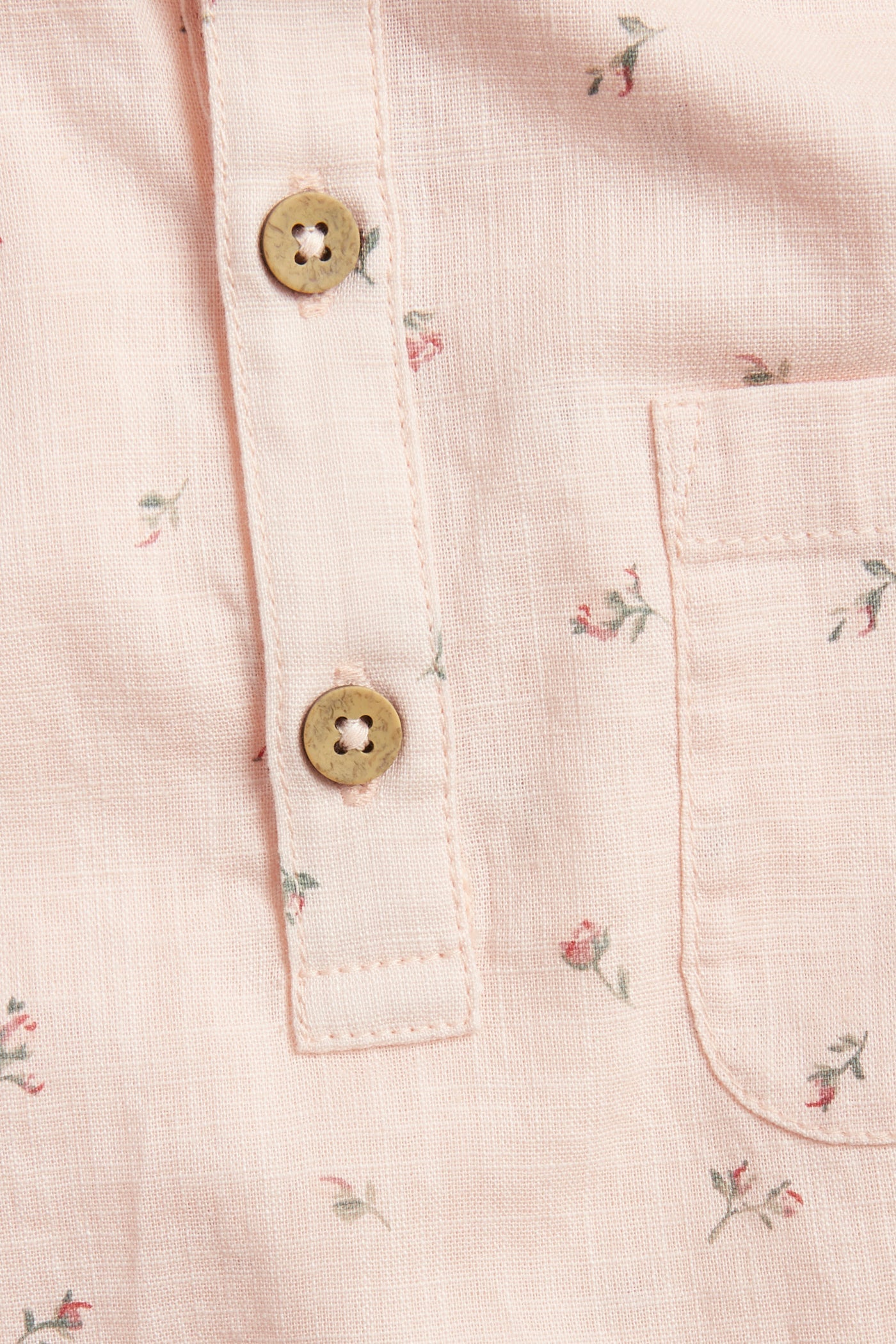 Kids short sleeve floral shirt