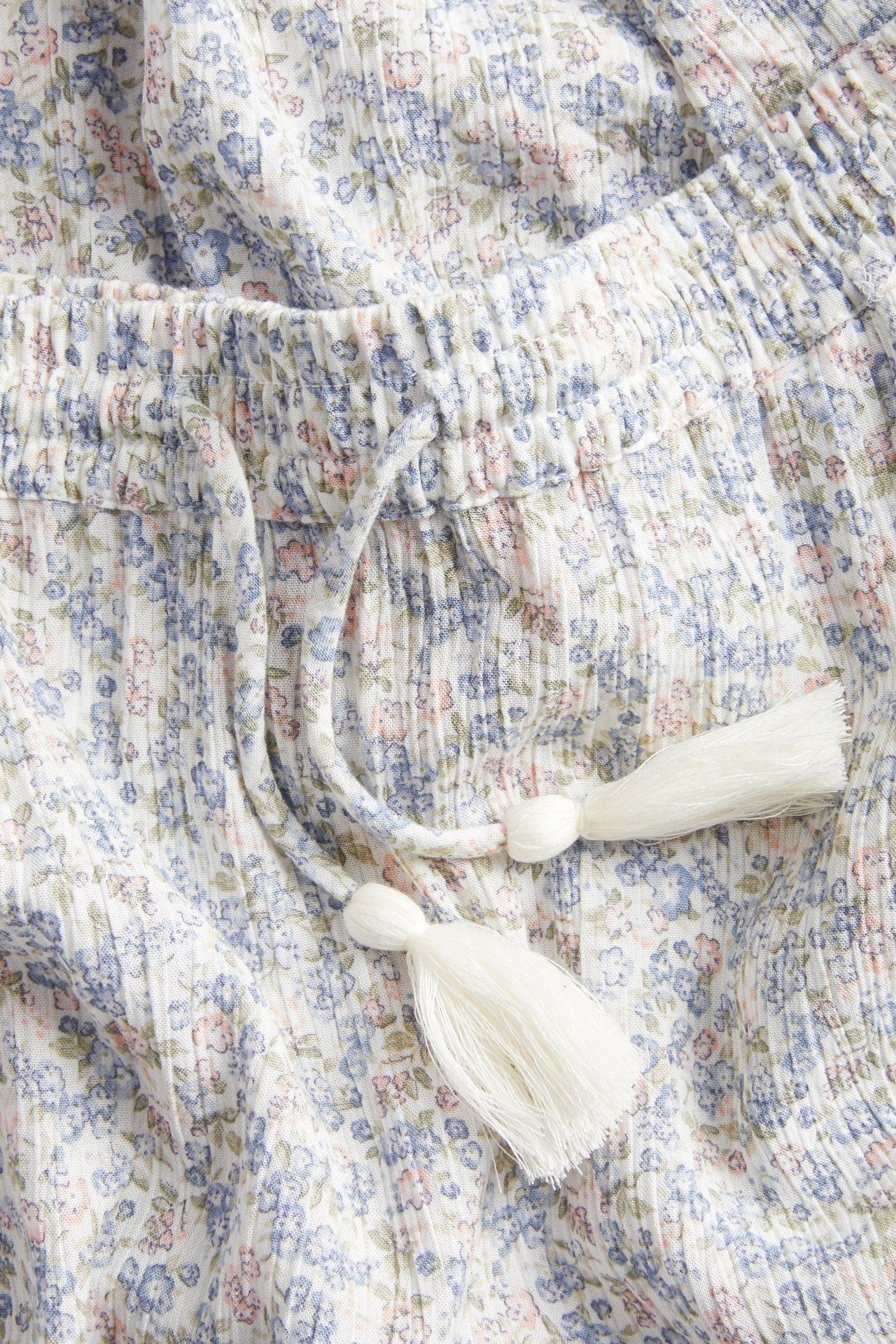 Women's long floral skirt