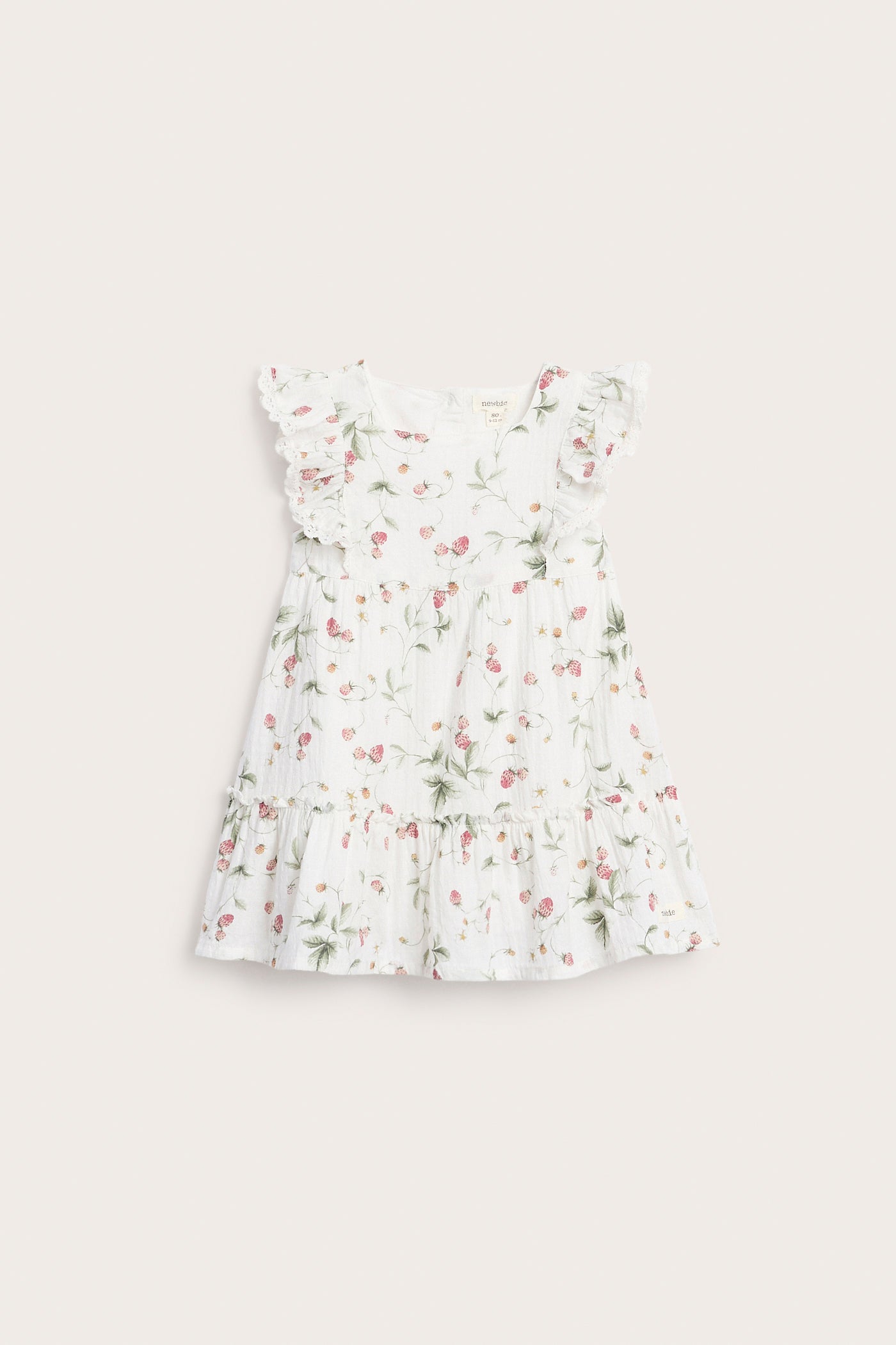 Baby wild strawberry print dress
