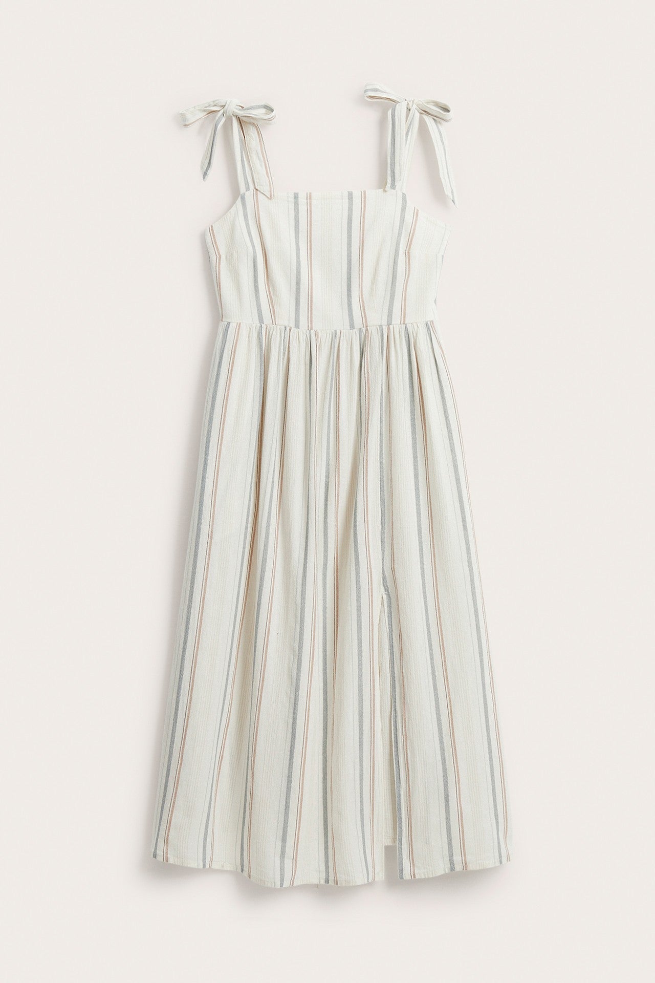 Women’s white striped dress