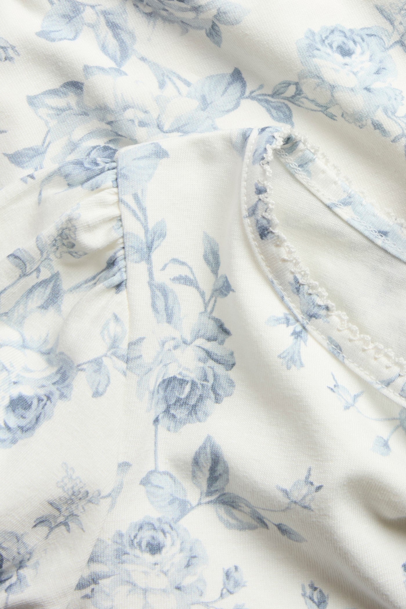 Kids floral short sleeve top
