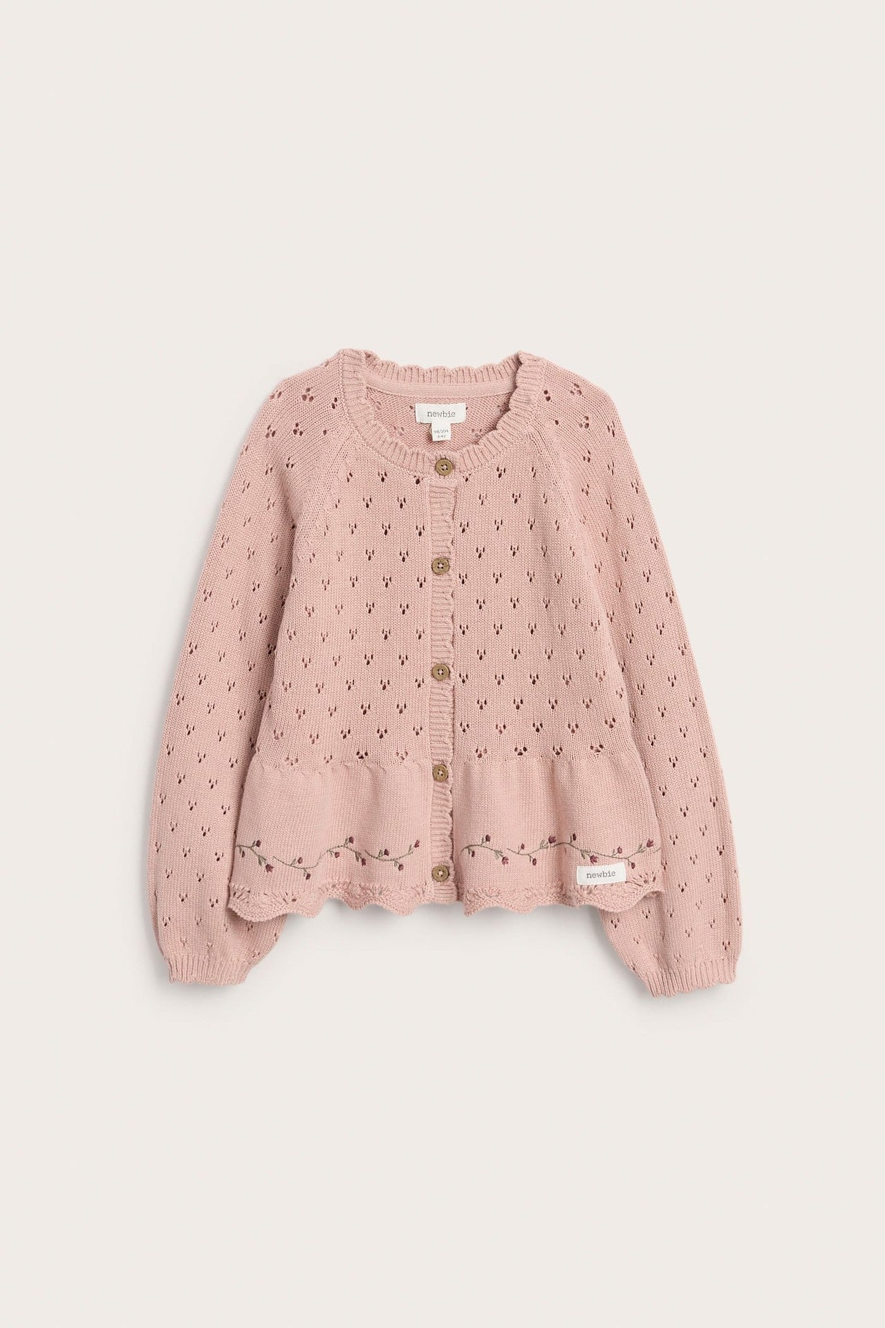 Baby & Kids embroidered knitted cardigan
