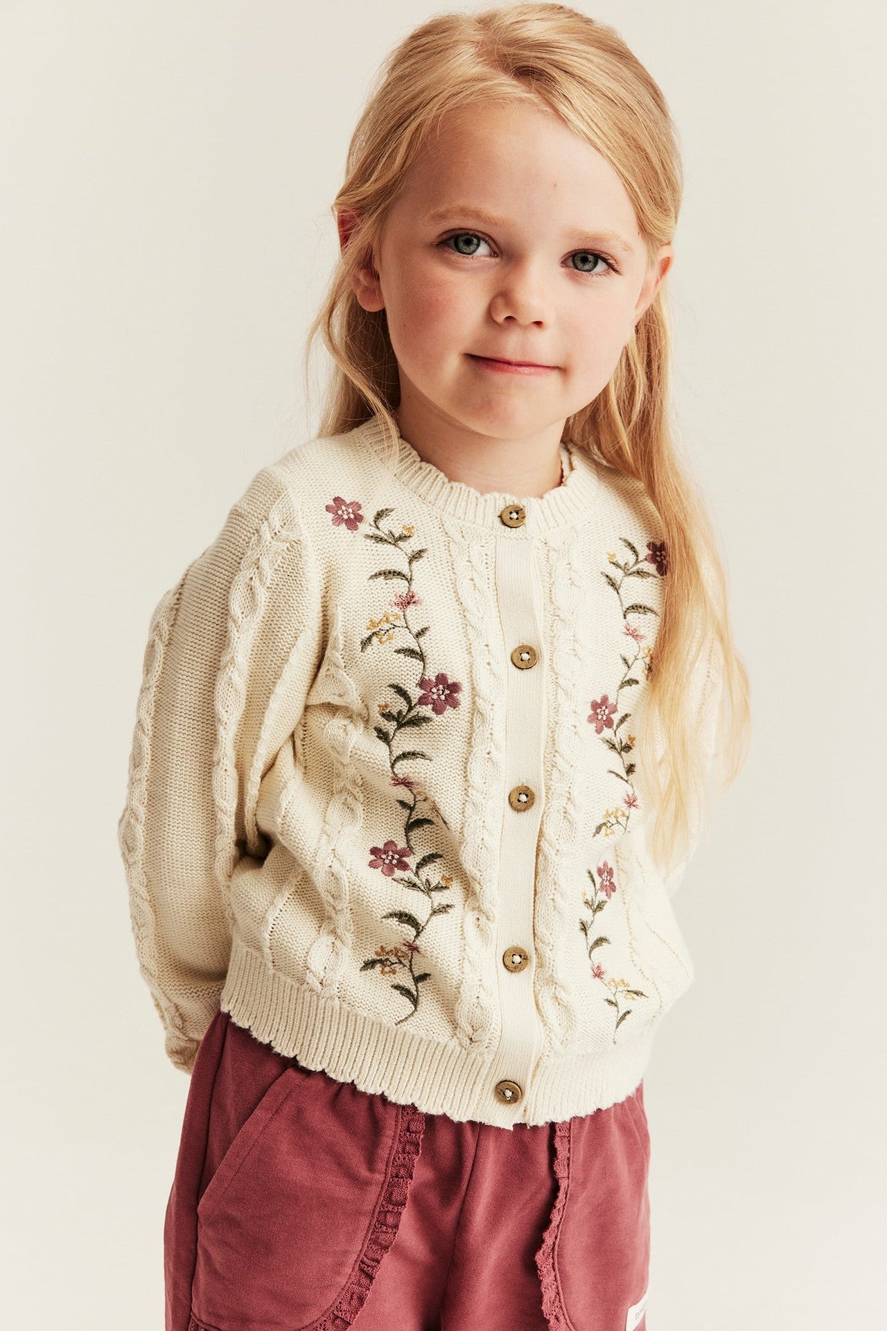 Baby & Kids cardigan with embroidery