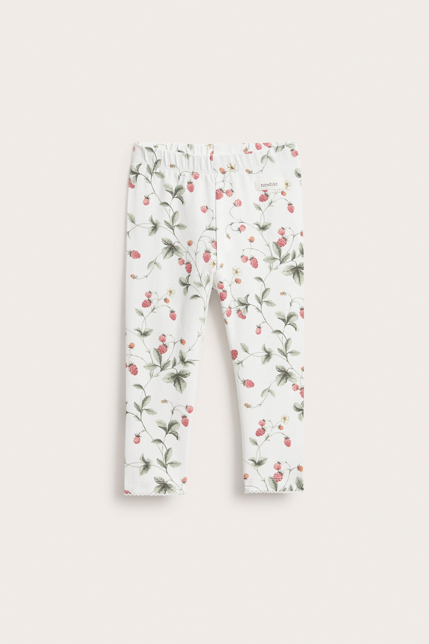 Baby wild strawberry leggings