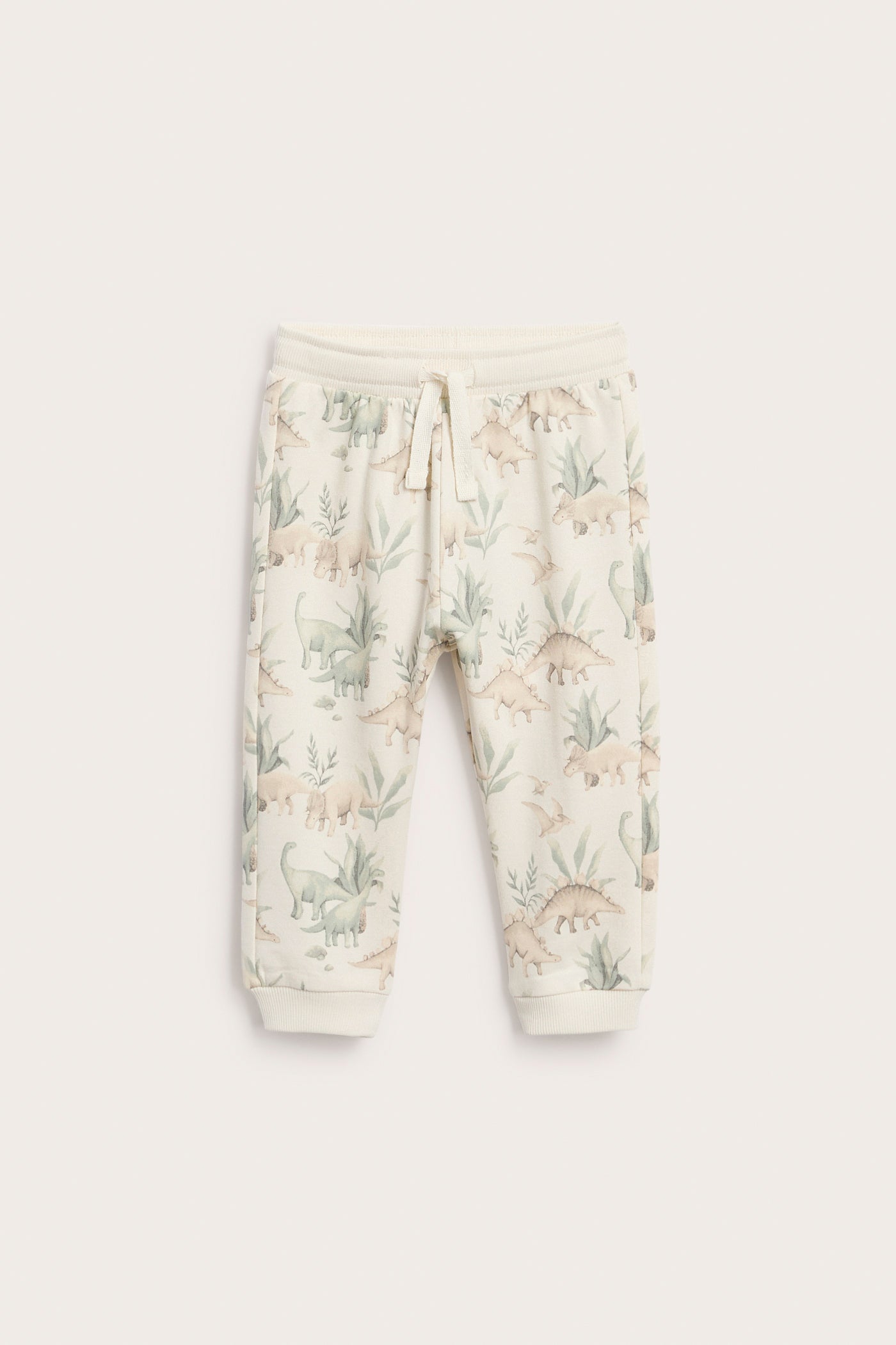 Baby dinosaur print joggers