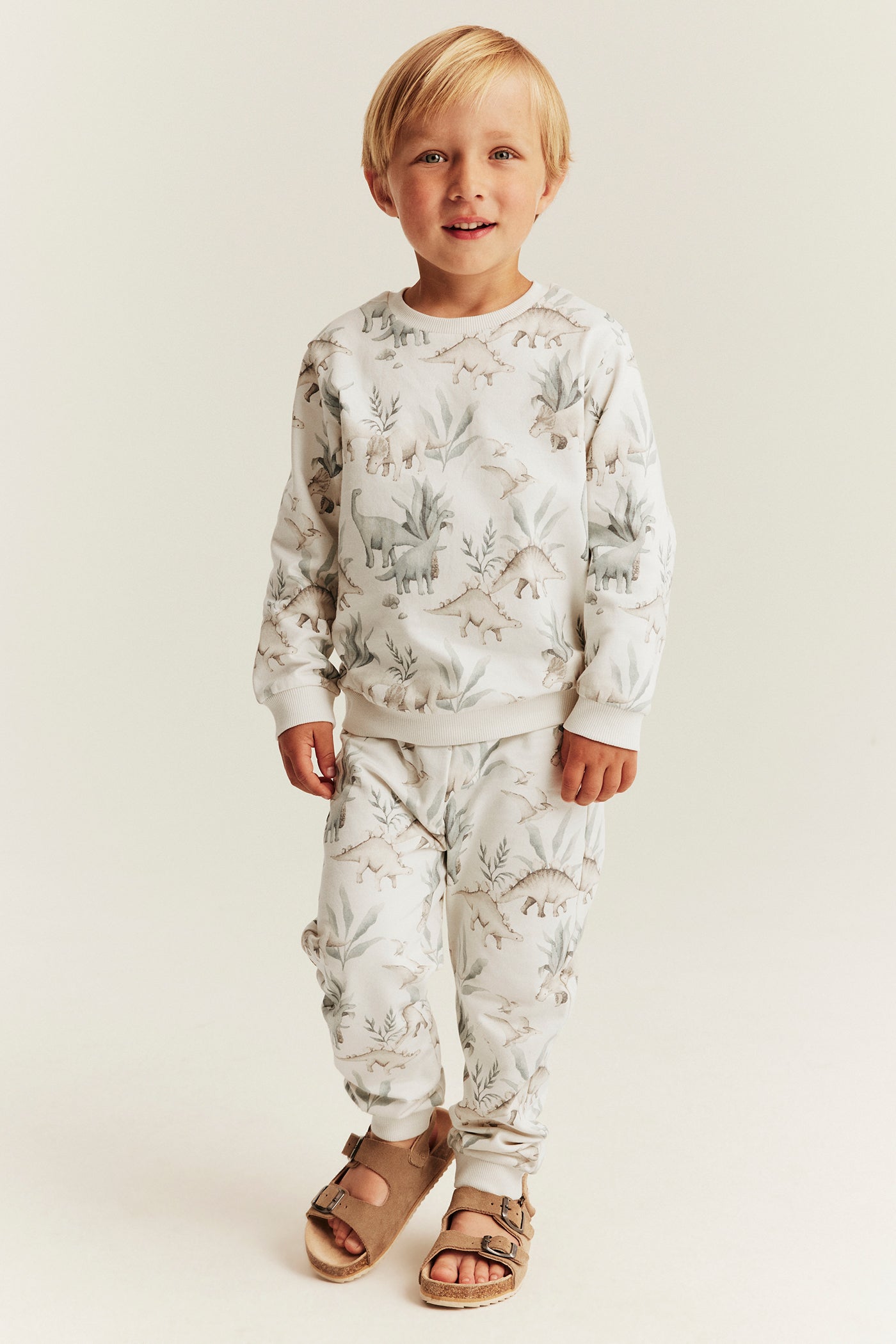 Kids sweatpants with dinosaurs