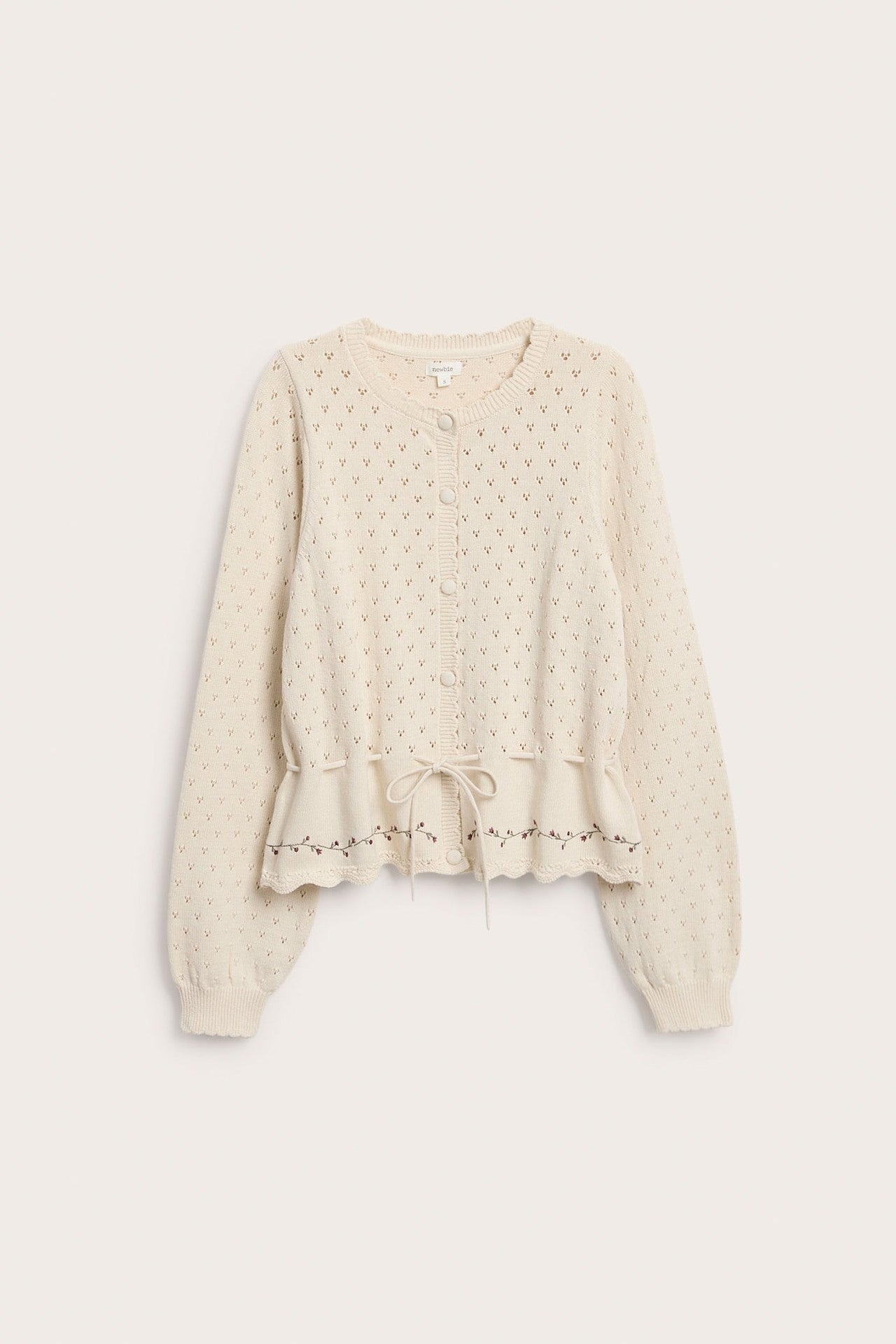 Women's floral cardigan