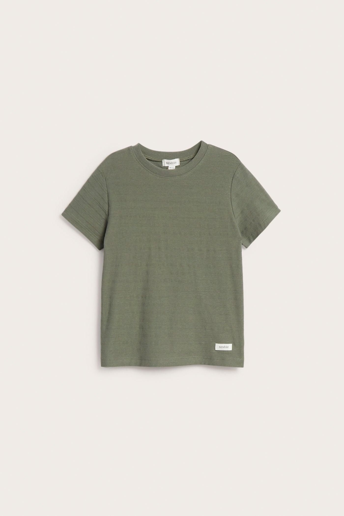 Baby & kids green textured T-shirt
