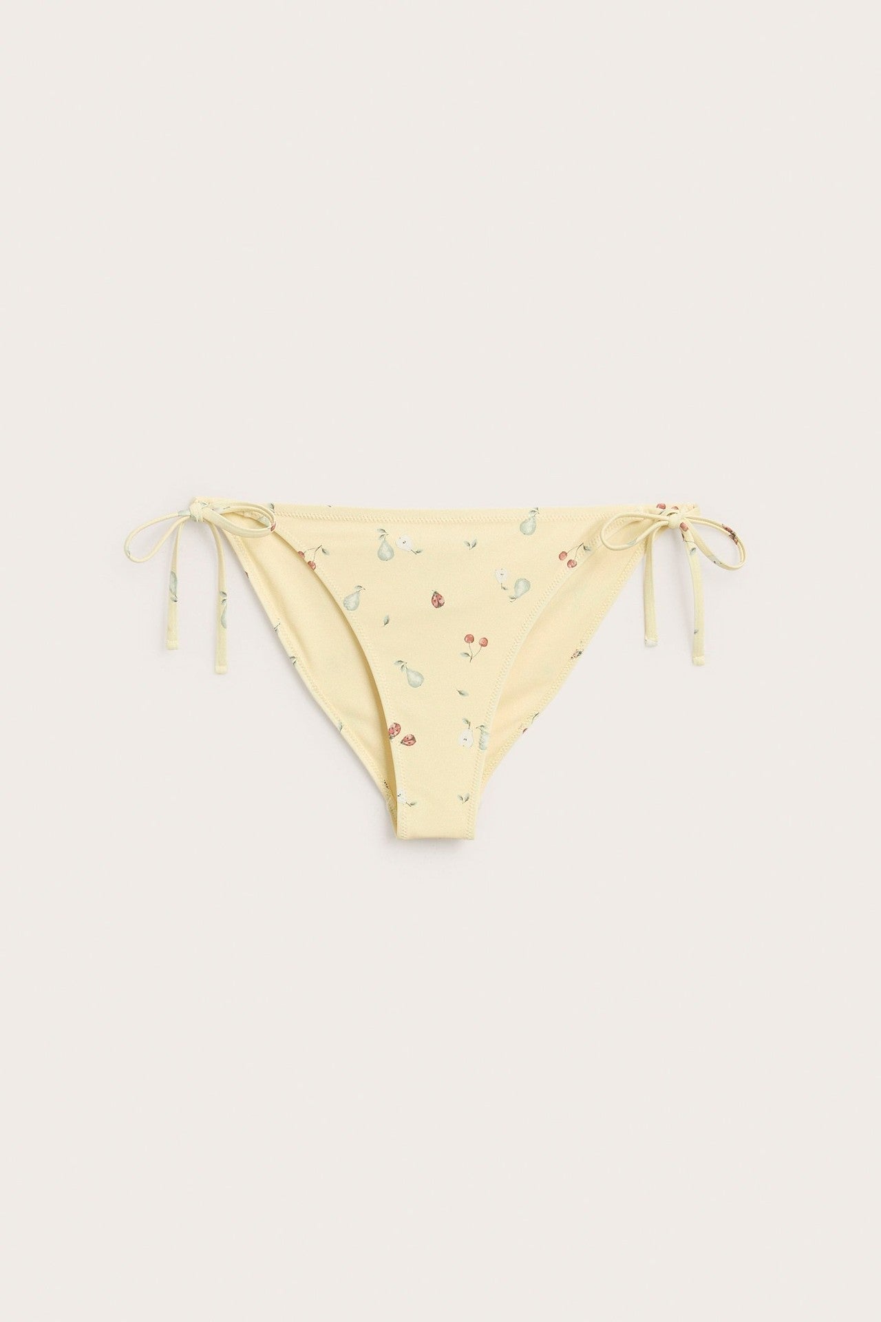 Women's yellow bikini bottoms