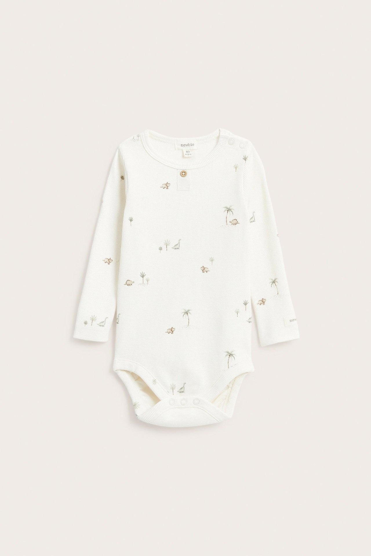 Baby dinosaur print bodysuit