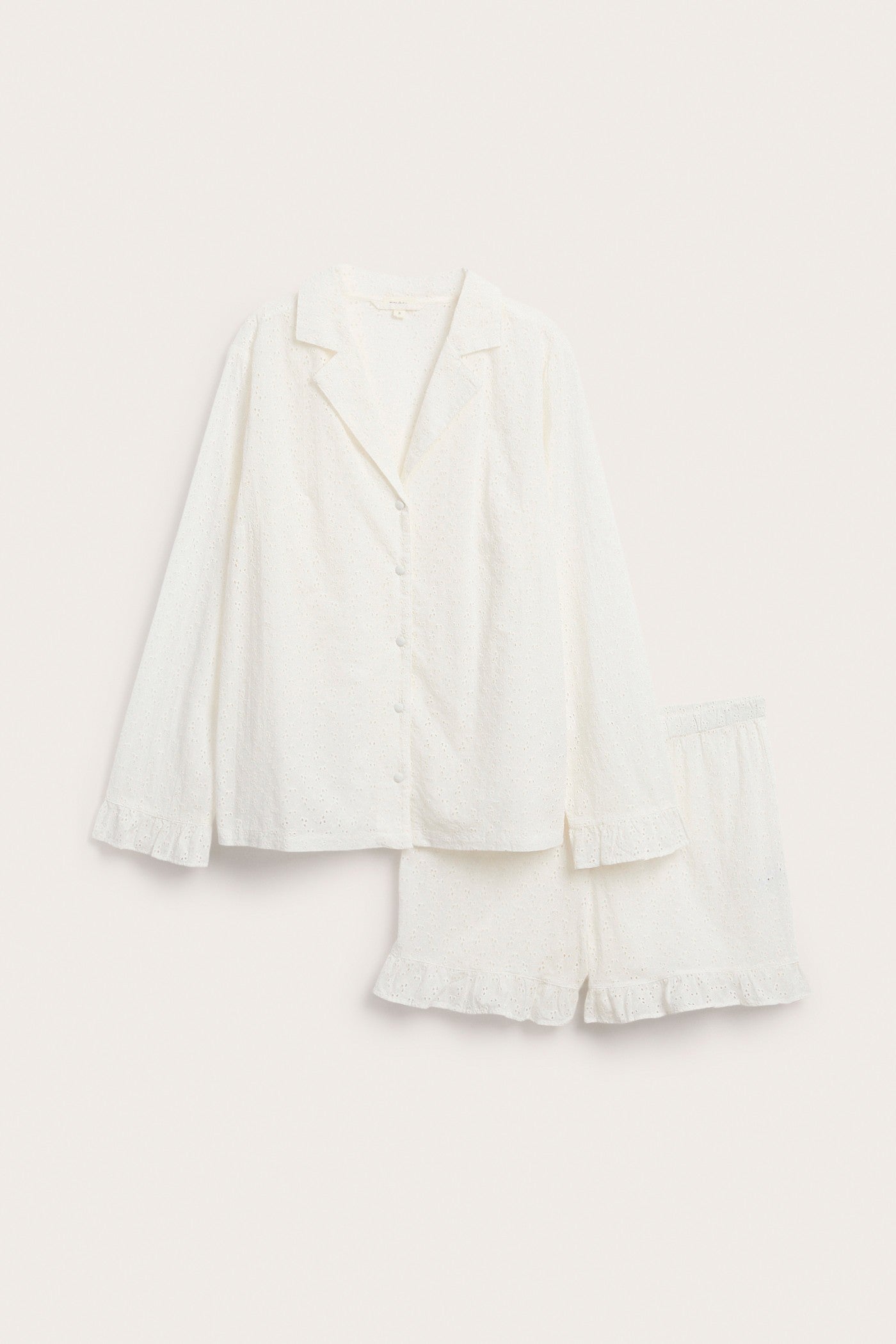 Women’s broderie anglaise pyjamas