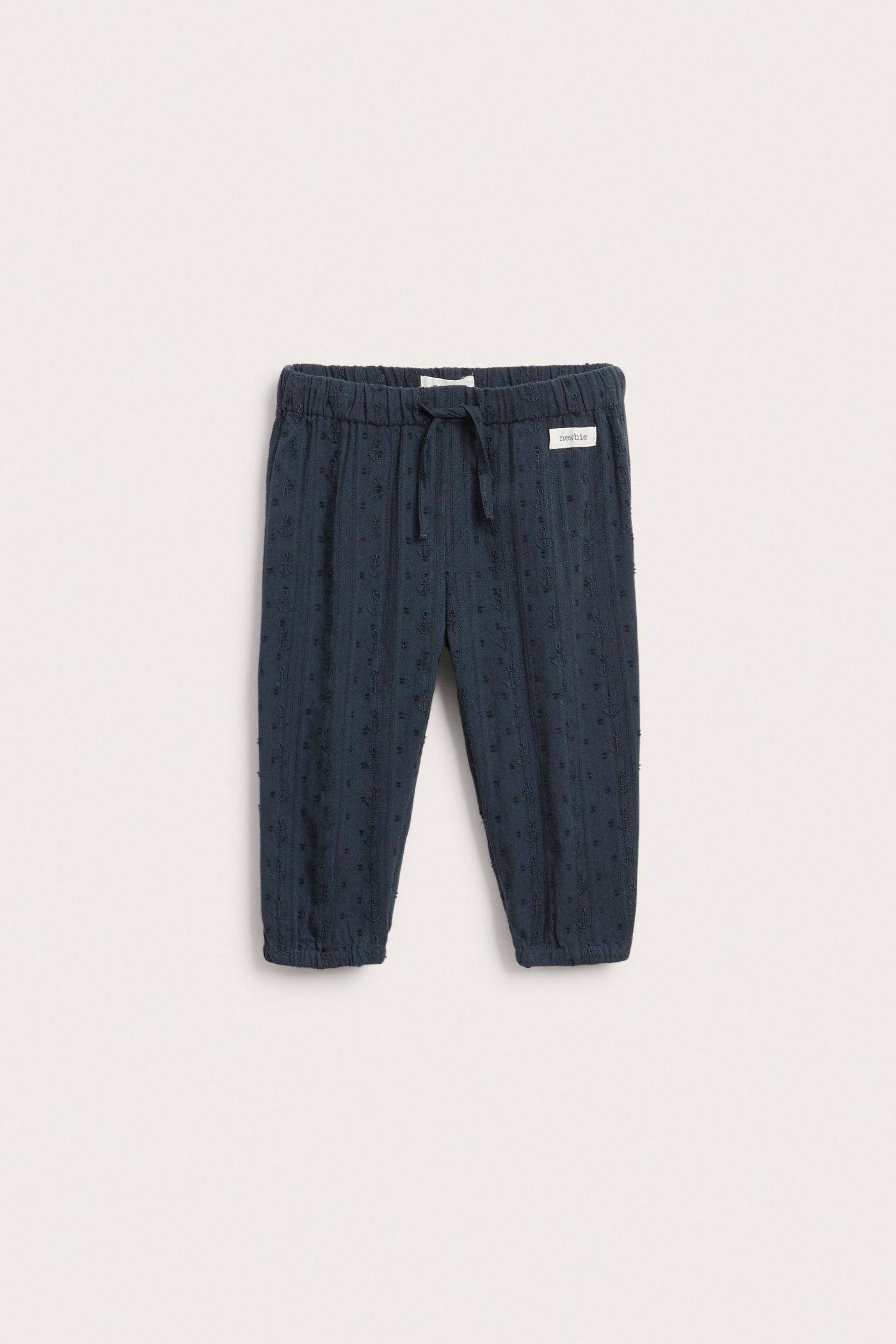 Baby blue woven trousers