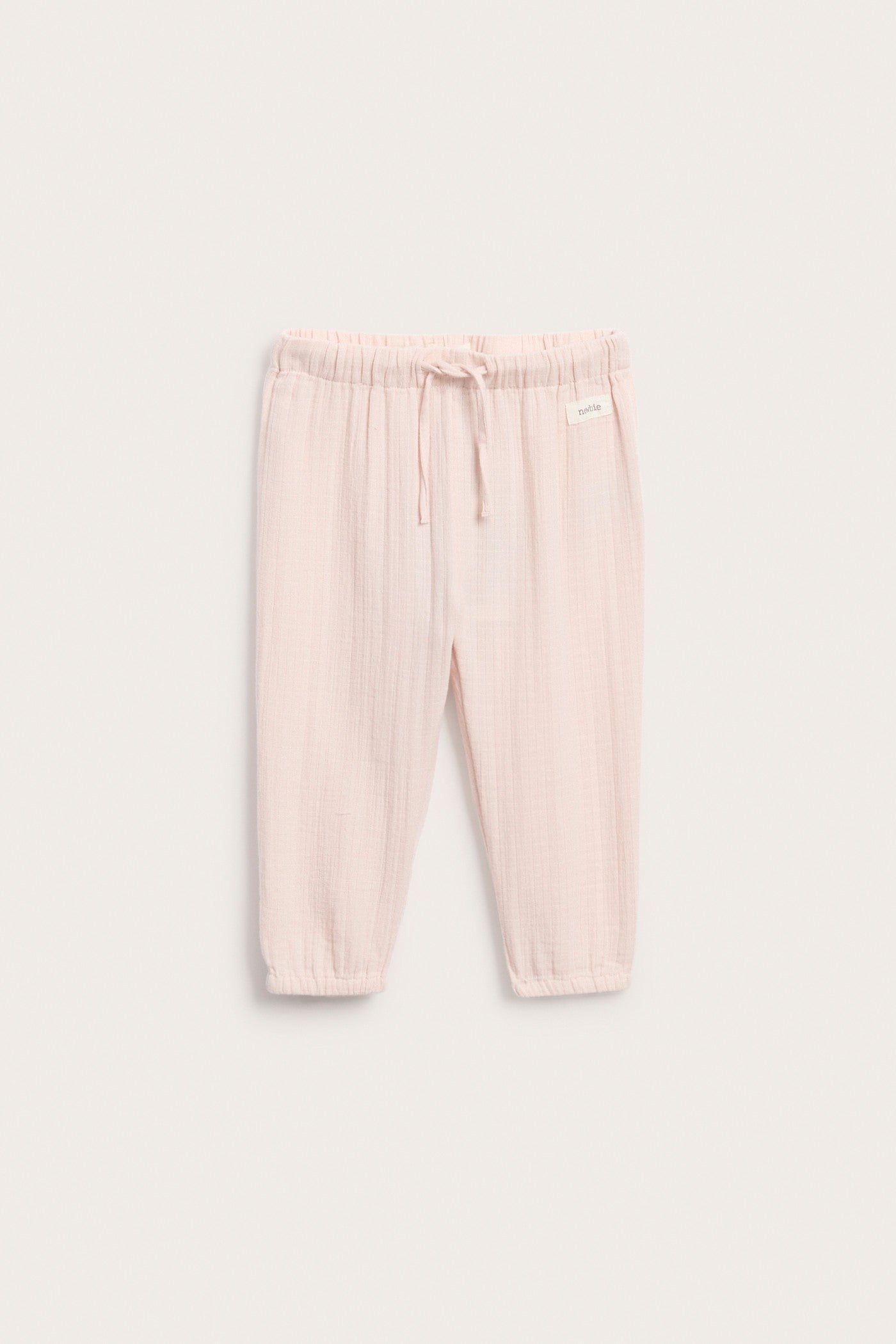 Baby pink woven trousers