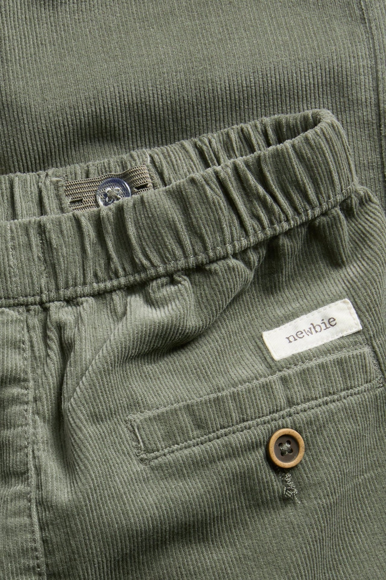Kids green corduroy trousers