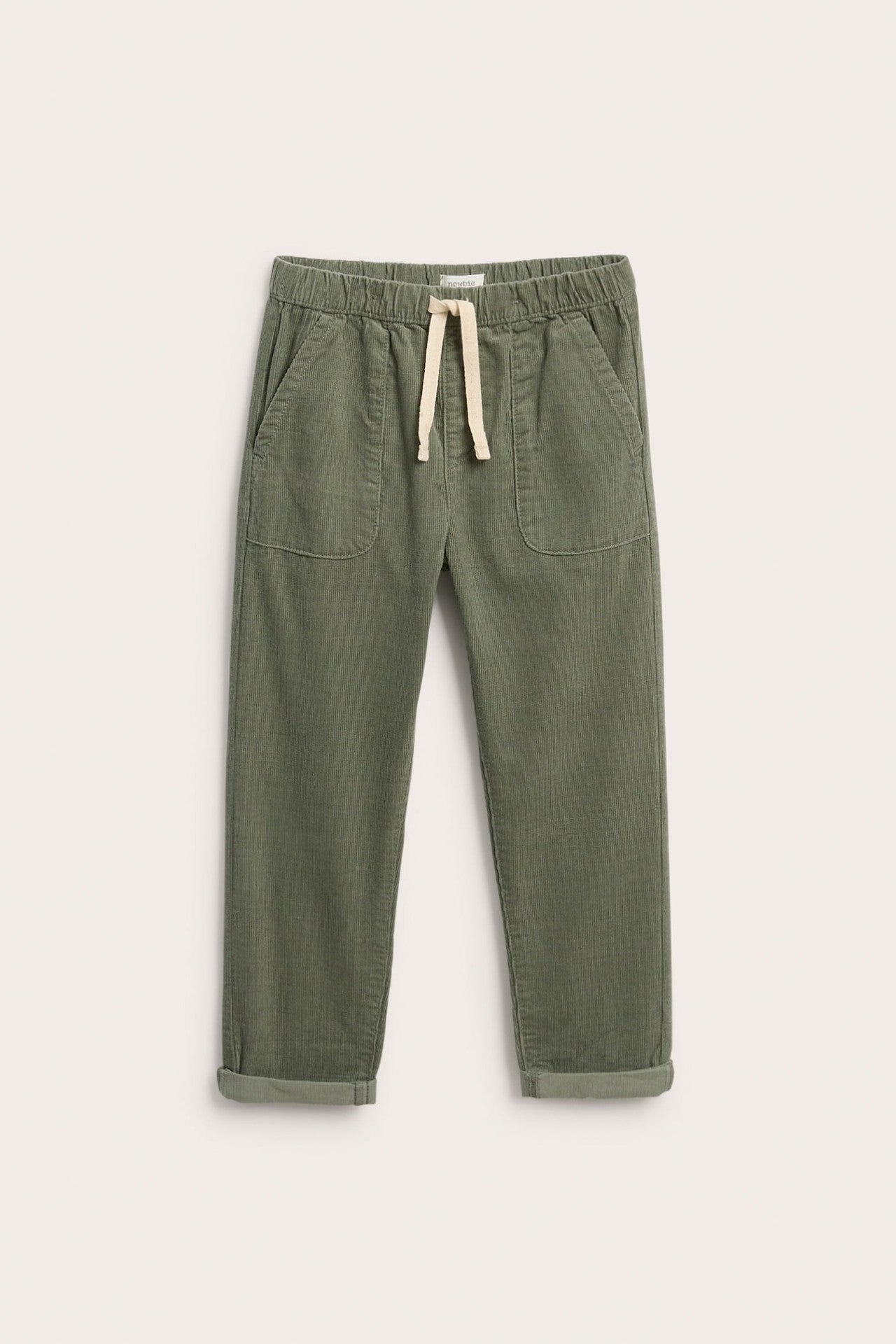 Kids green corduroy trousers