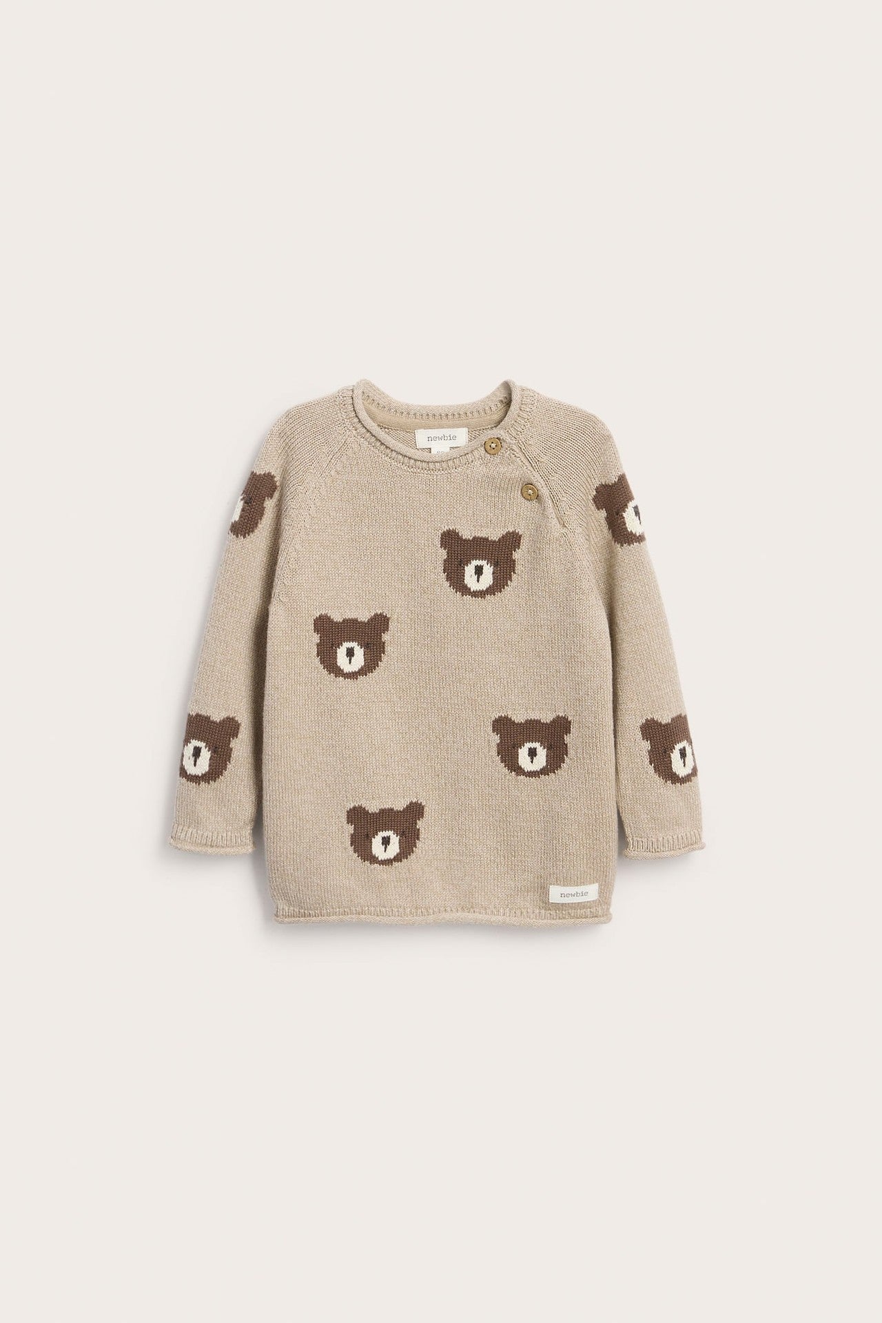 Baby sweater with bears
