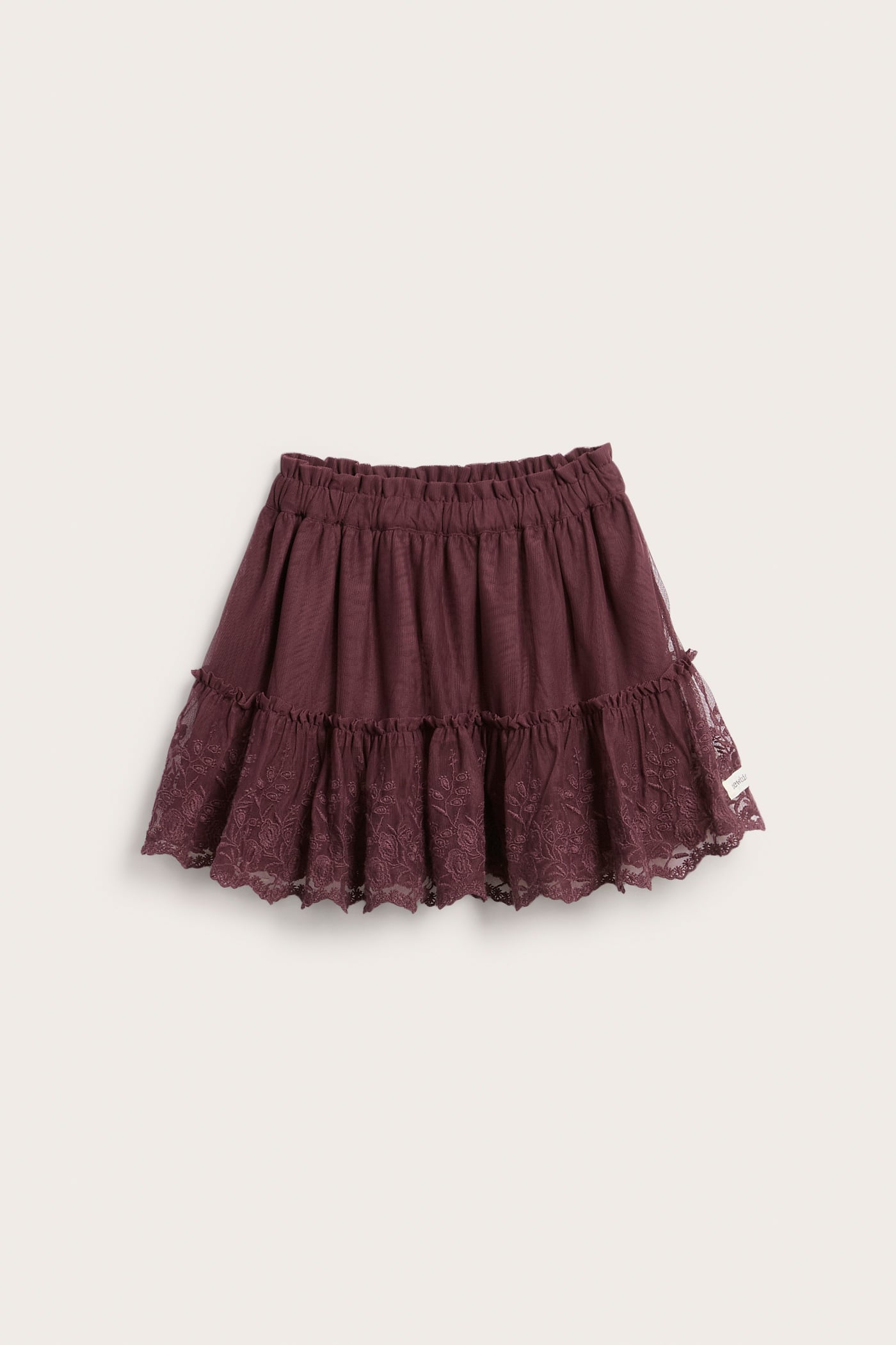 Baby & Kids mesh skirt with embroidery