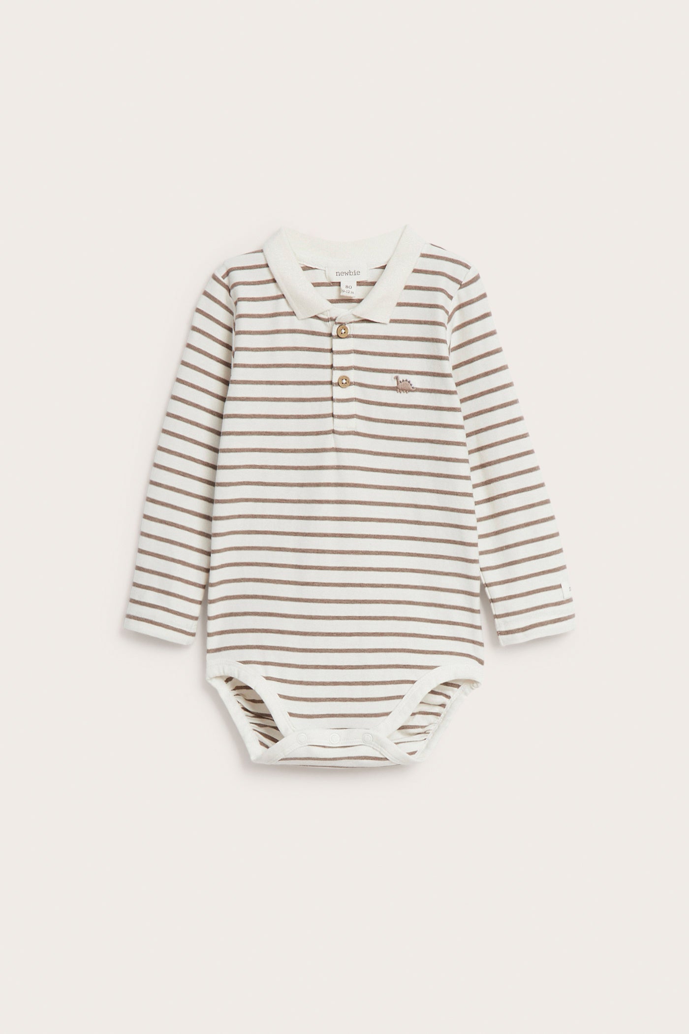 Baby bodysuit with collar