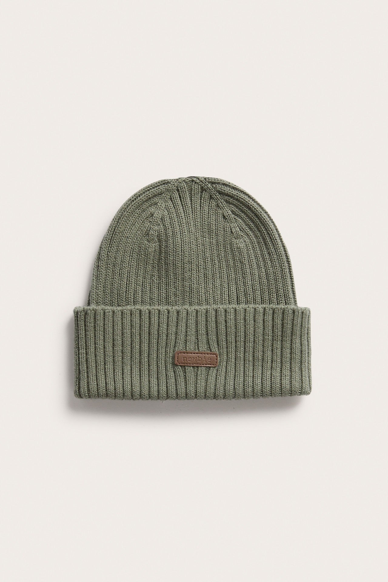 Baby & Kids green rib-knit hat