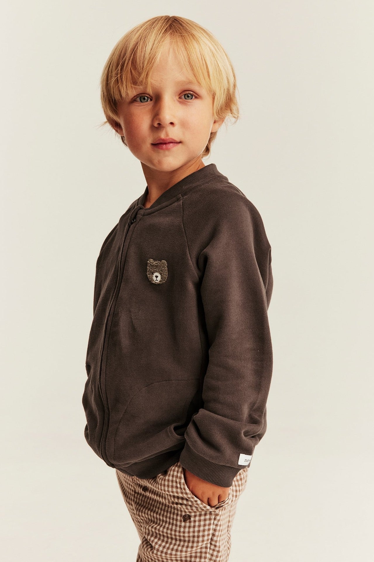 Baby & Kids brown sweatshirt with zipper
