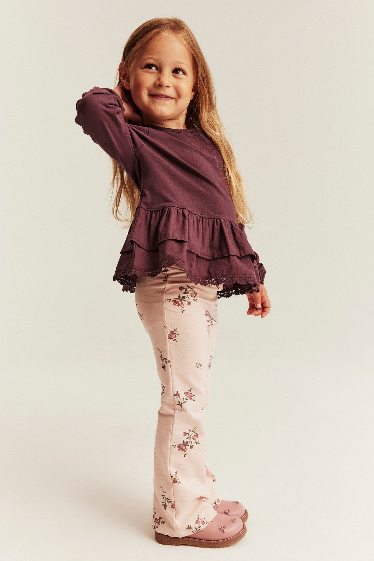 Baby & Kids long sleeve top with frill