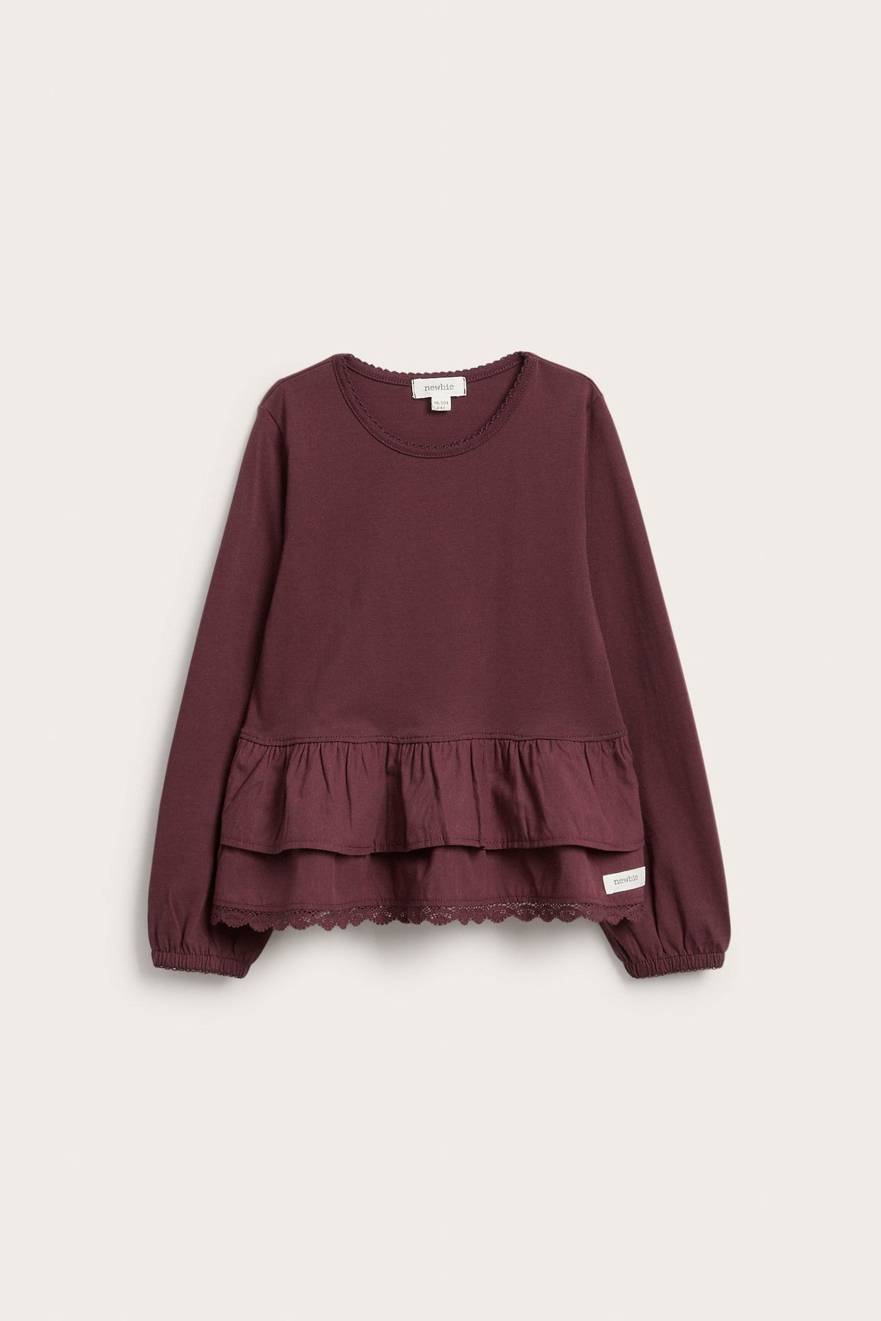 Baby & Kids long sleeve top with frill