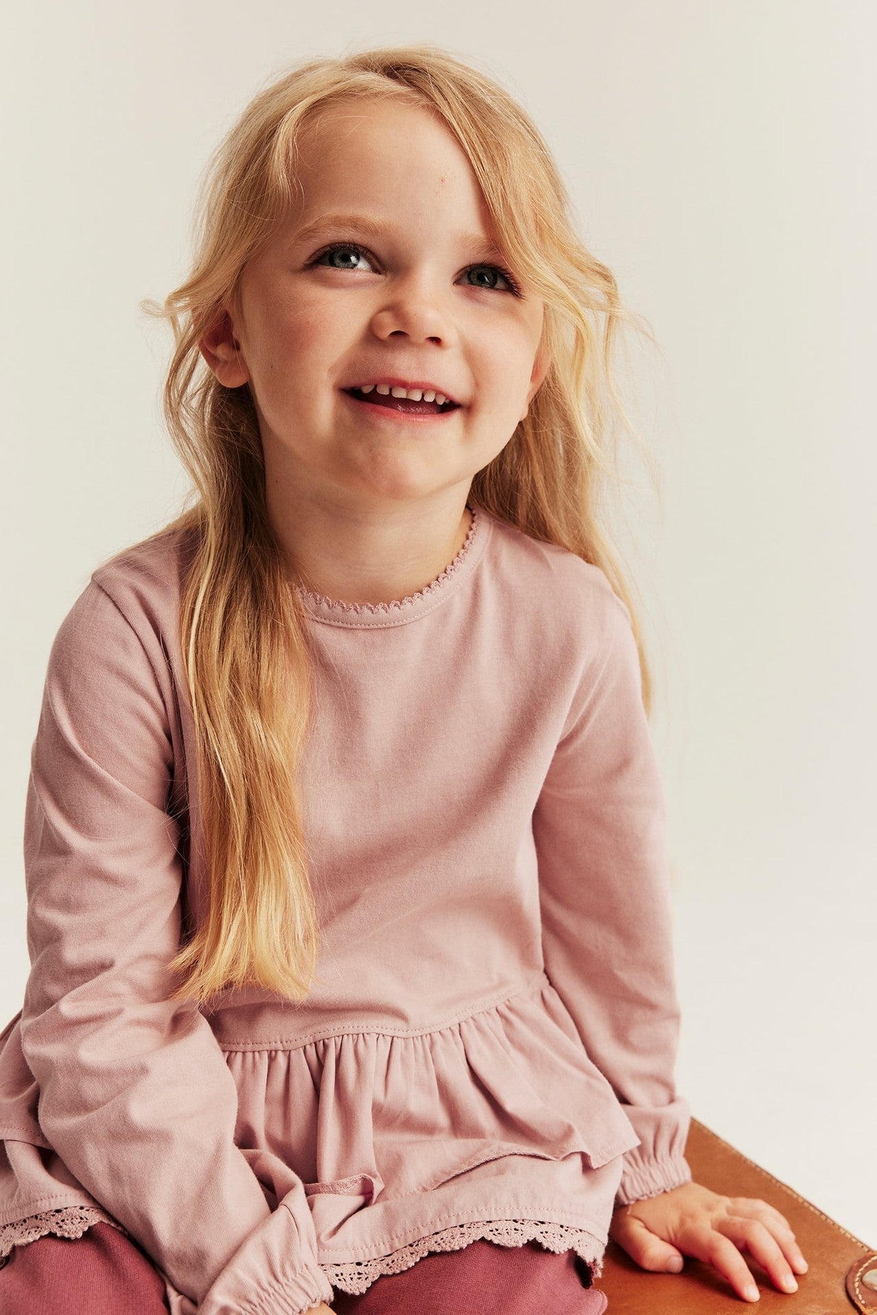 Baby & Kids pink top with frill