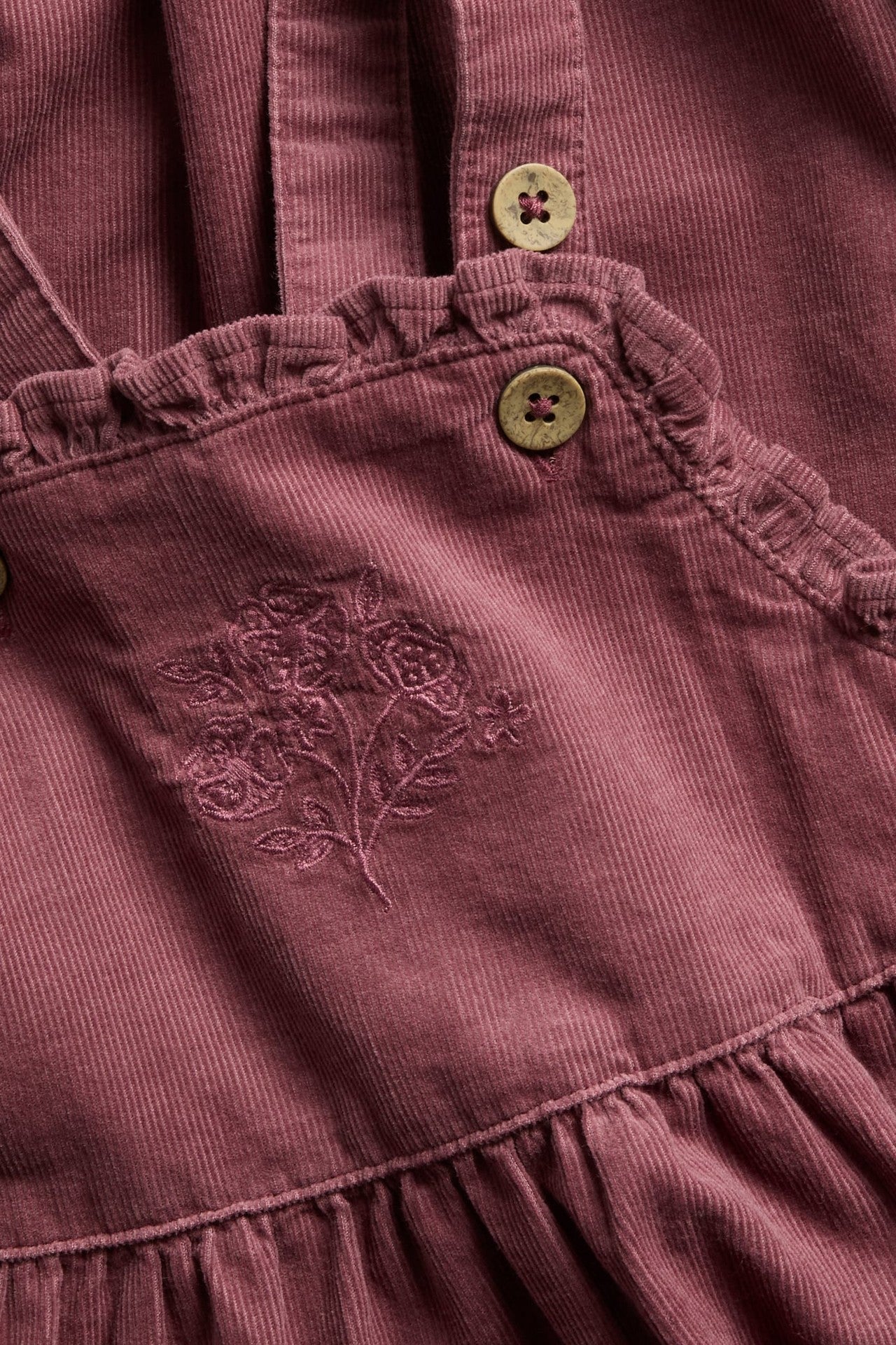 Baby corduroy pinafore dress