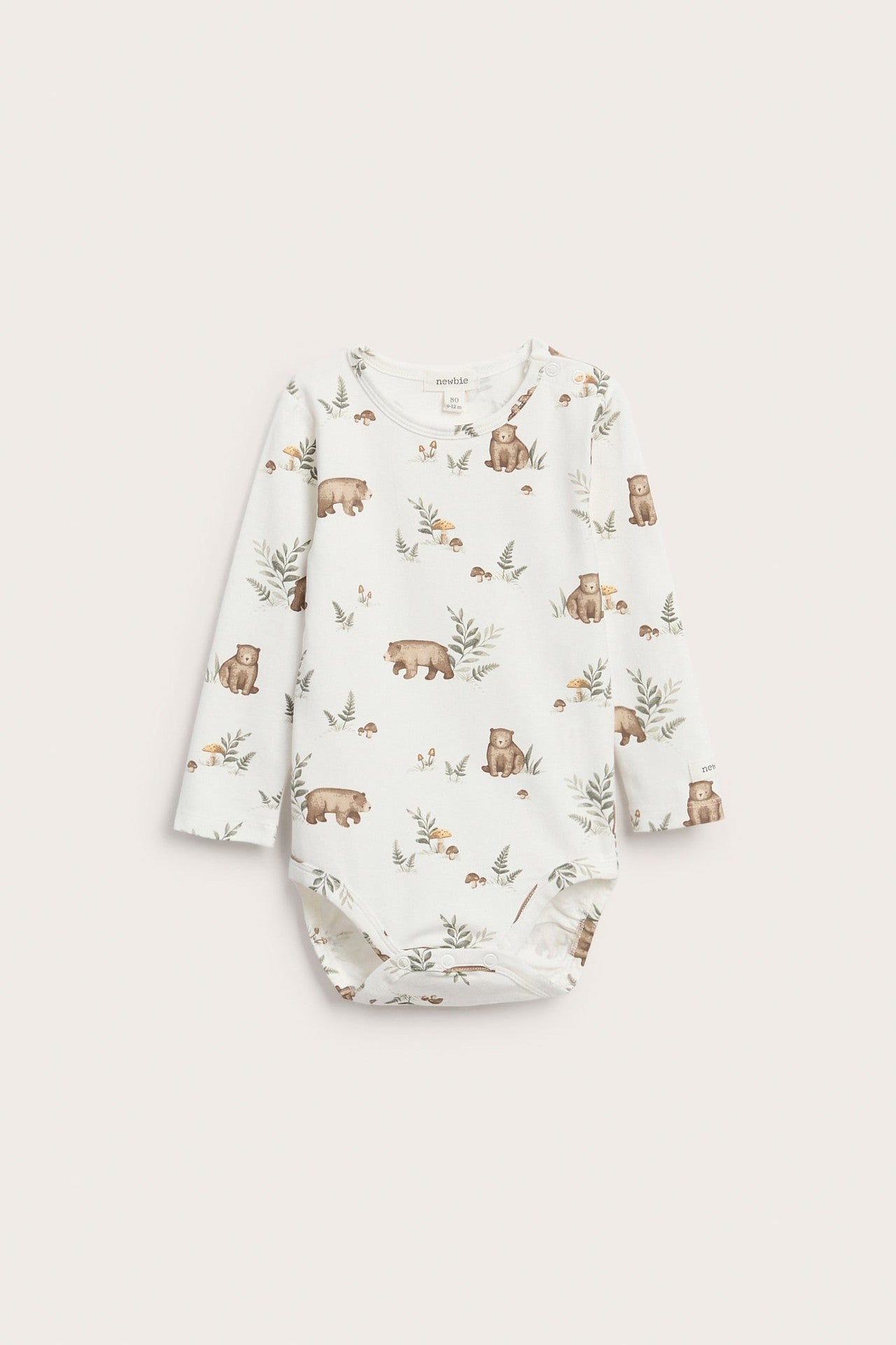 Baby full-patterned bodysuit