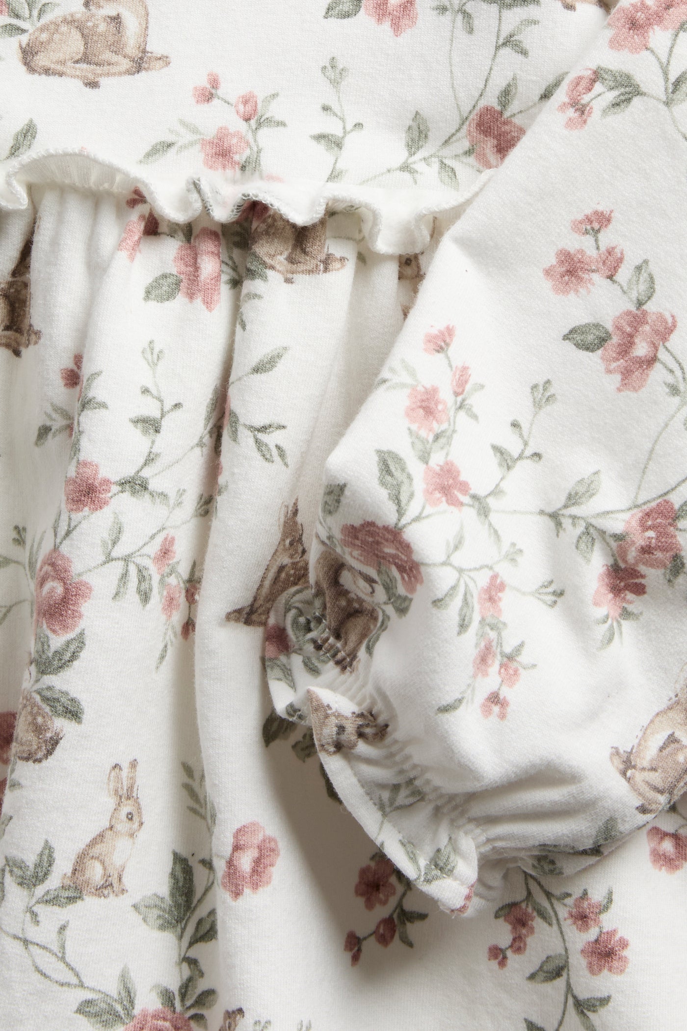 Baby floral jersey dress