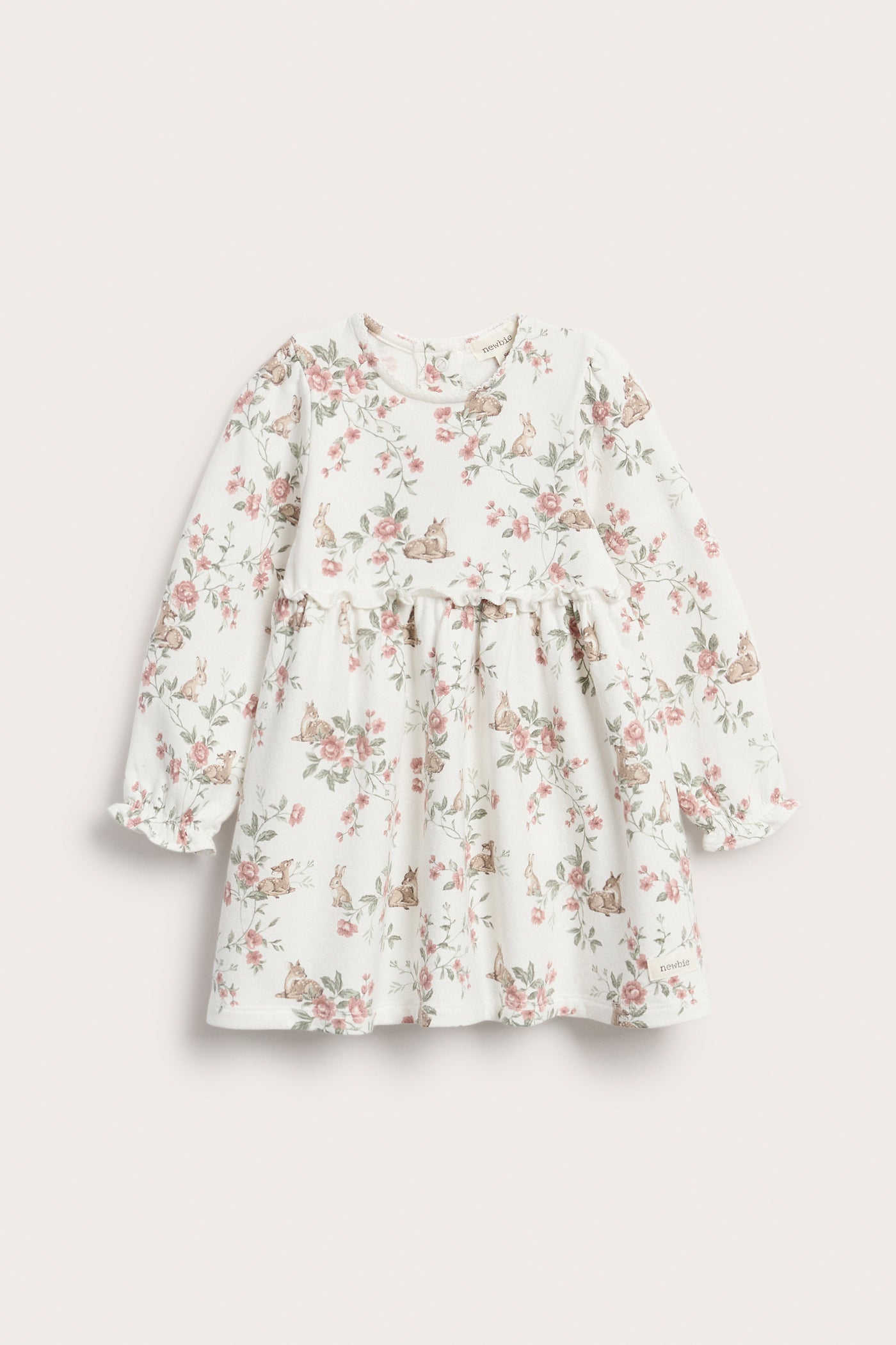 Baby floral jersey dress