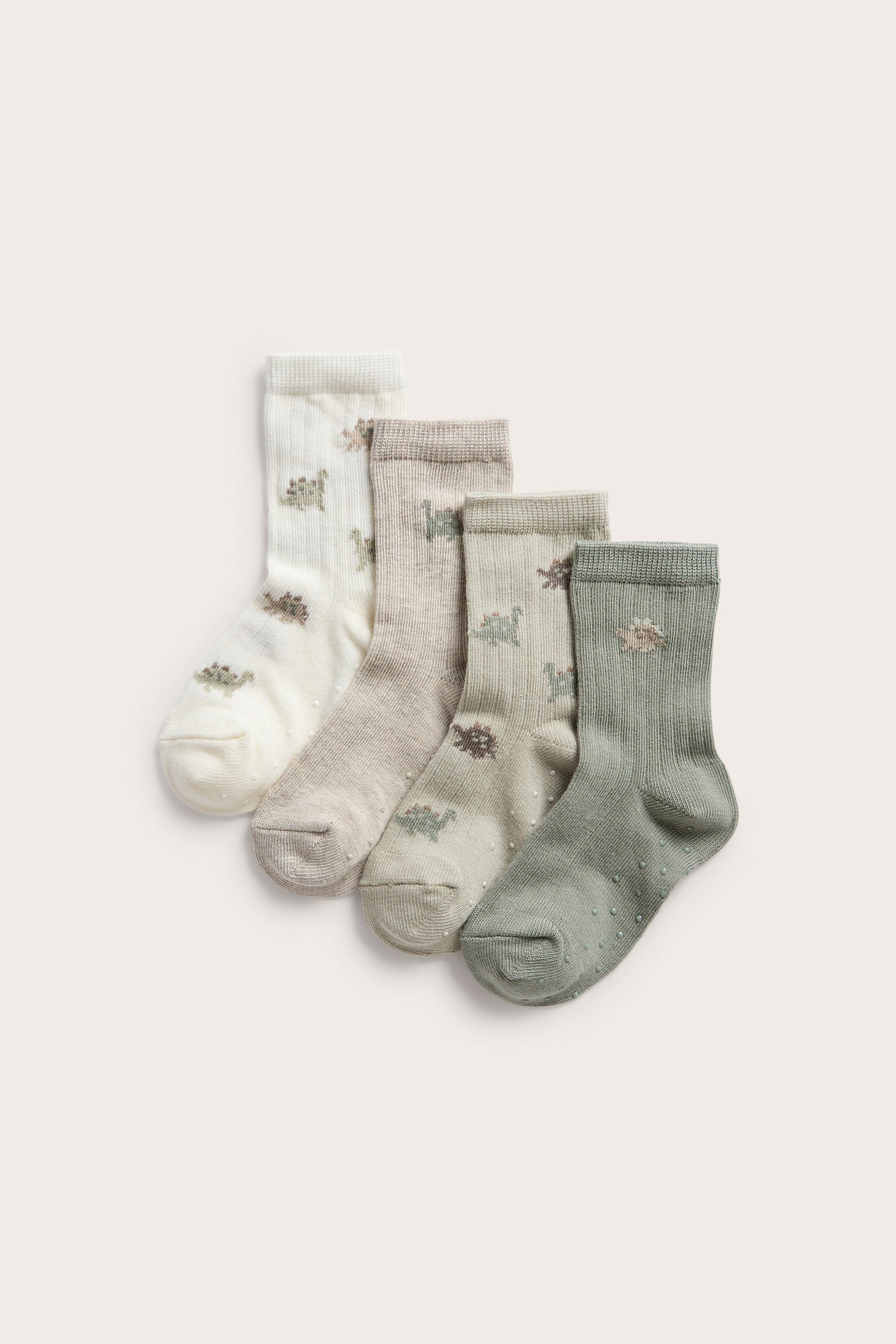 Kids dinosaur socks (4-pack)