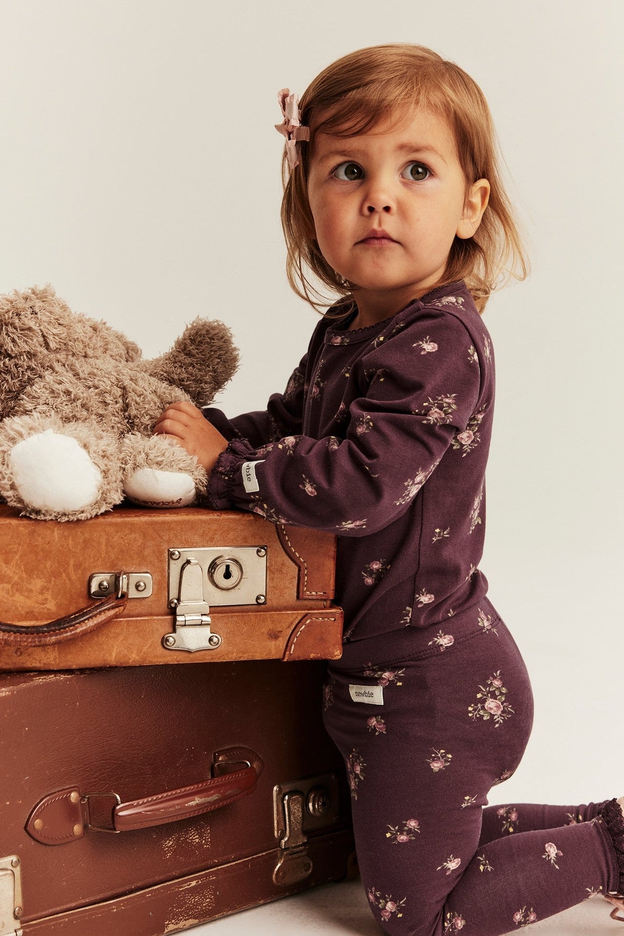 Baby long sleeve floral body