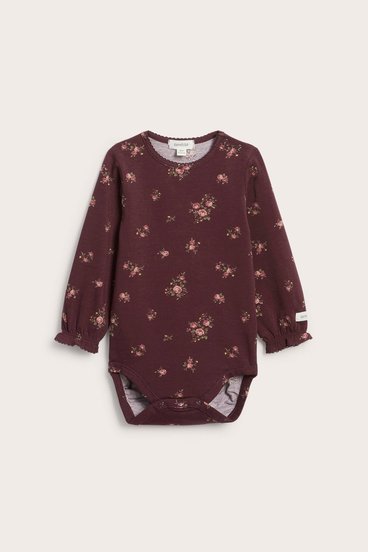 Baby long sleeve floral body