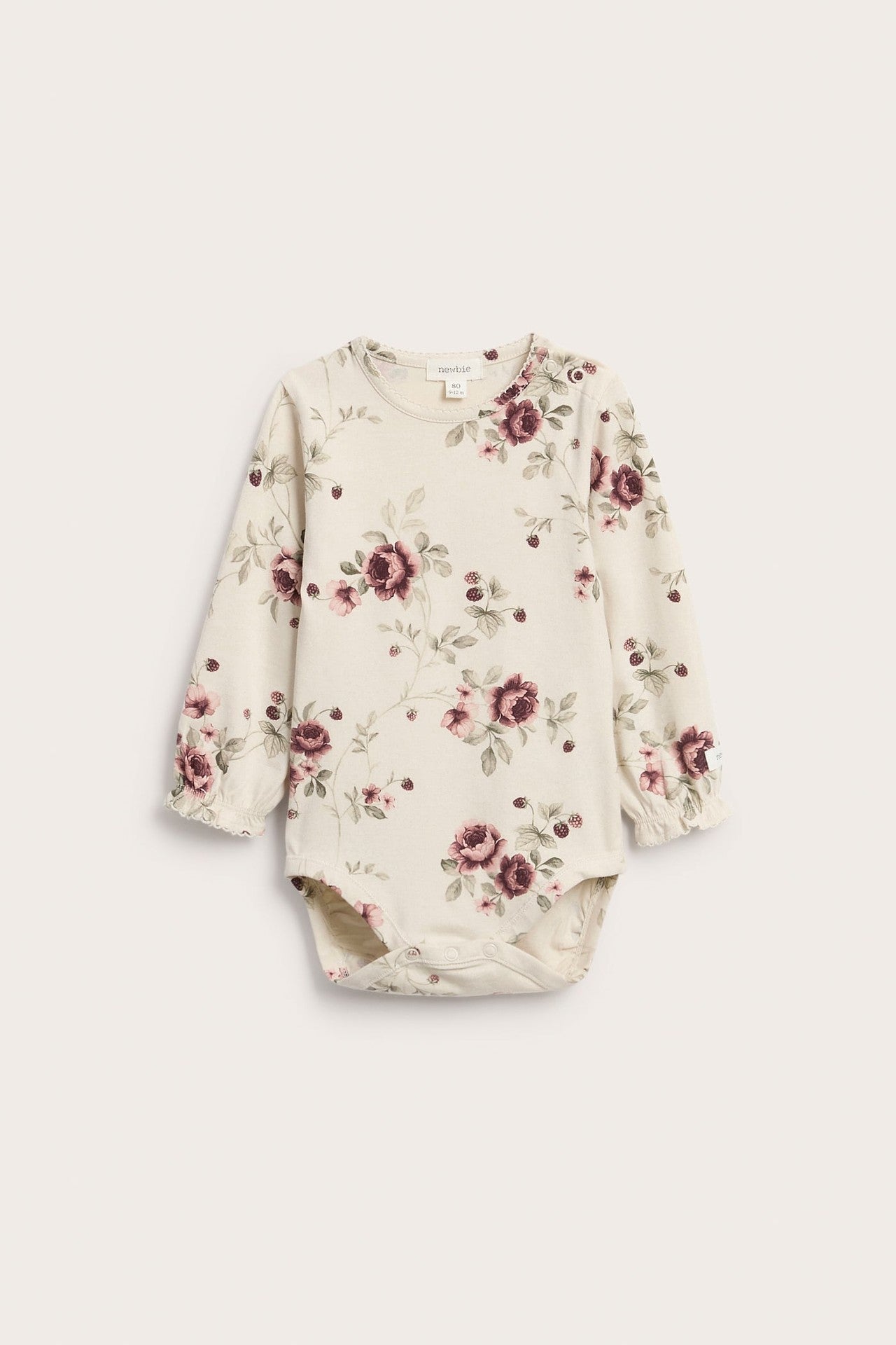 Baby long sleeve floral body