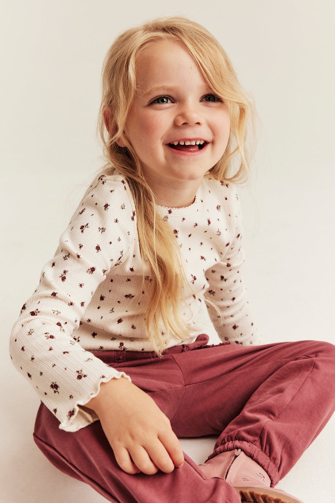 Baby & Kids floral long-sleeve top