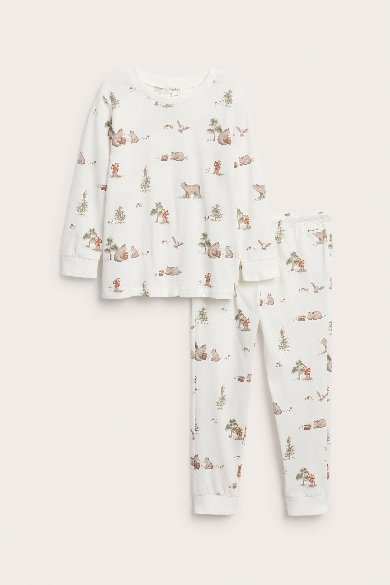 Baby & Kids pyjamas with forest animals