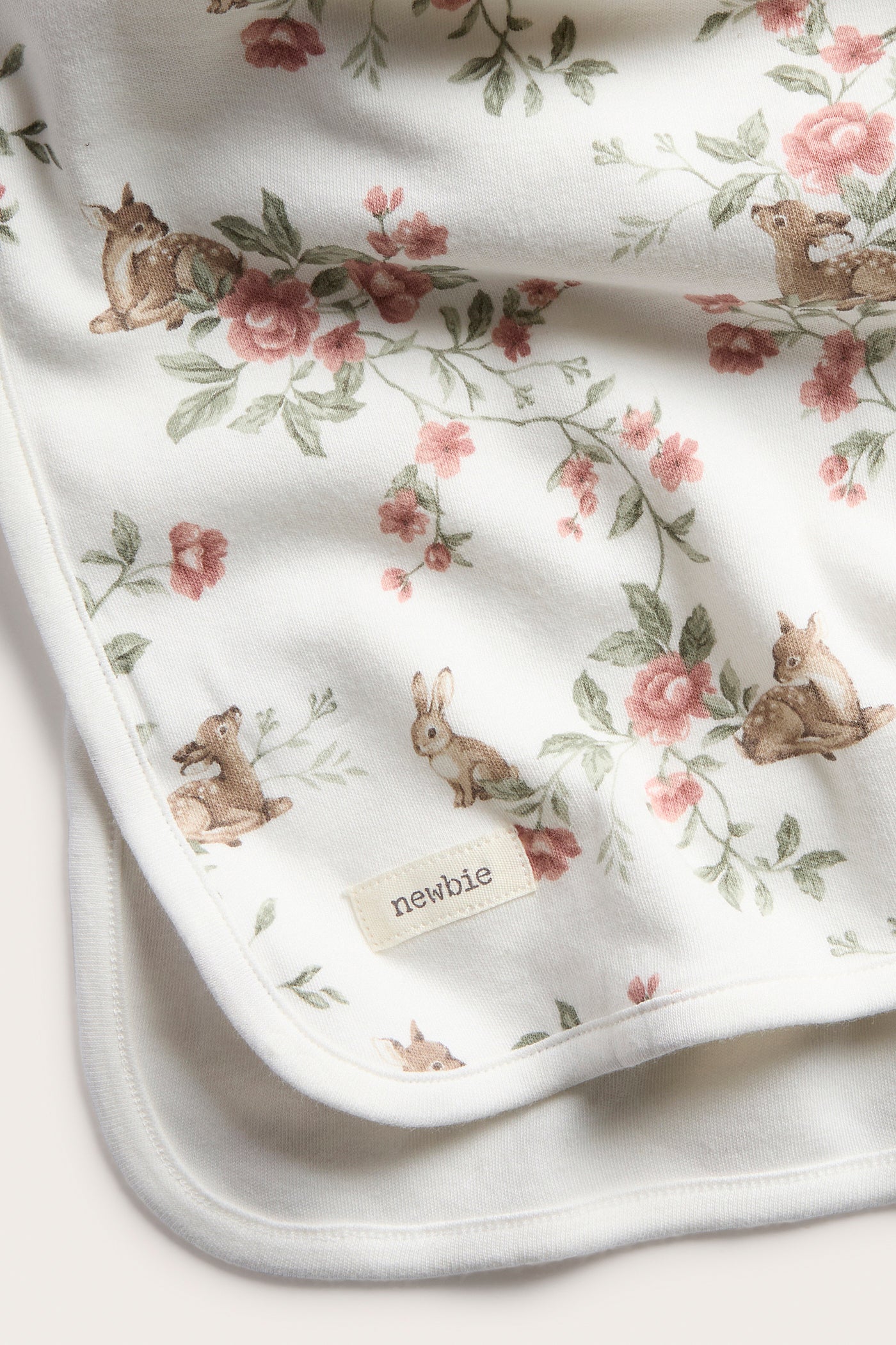 Baby floral blanket