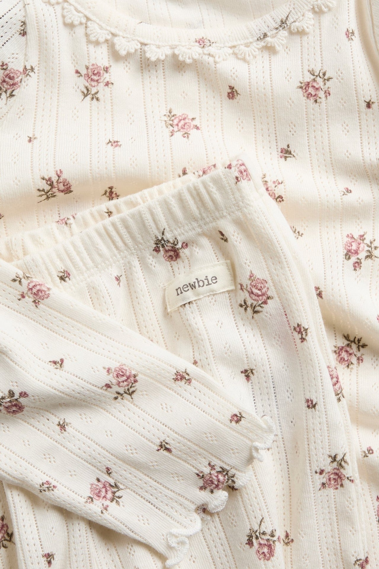 Baby & Kids pointelle pyjama set