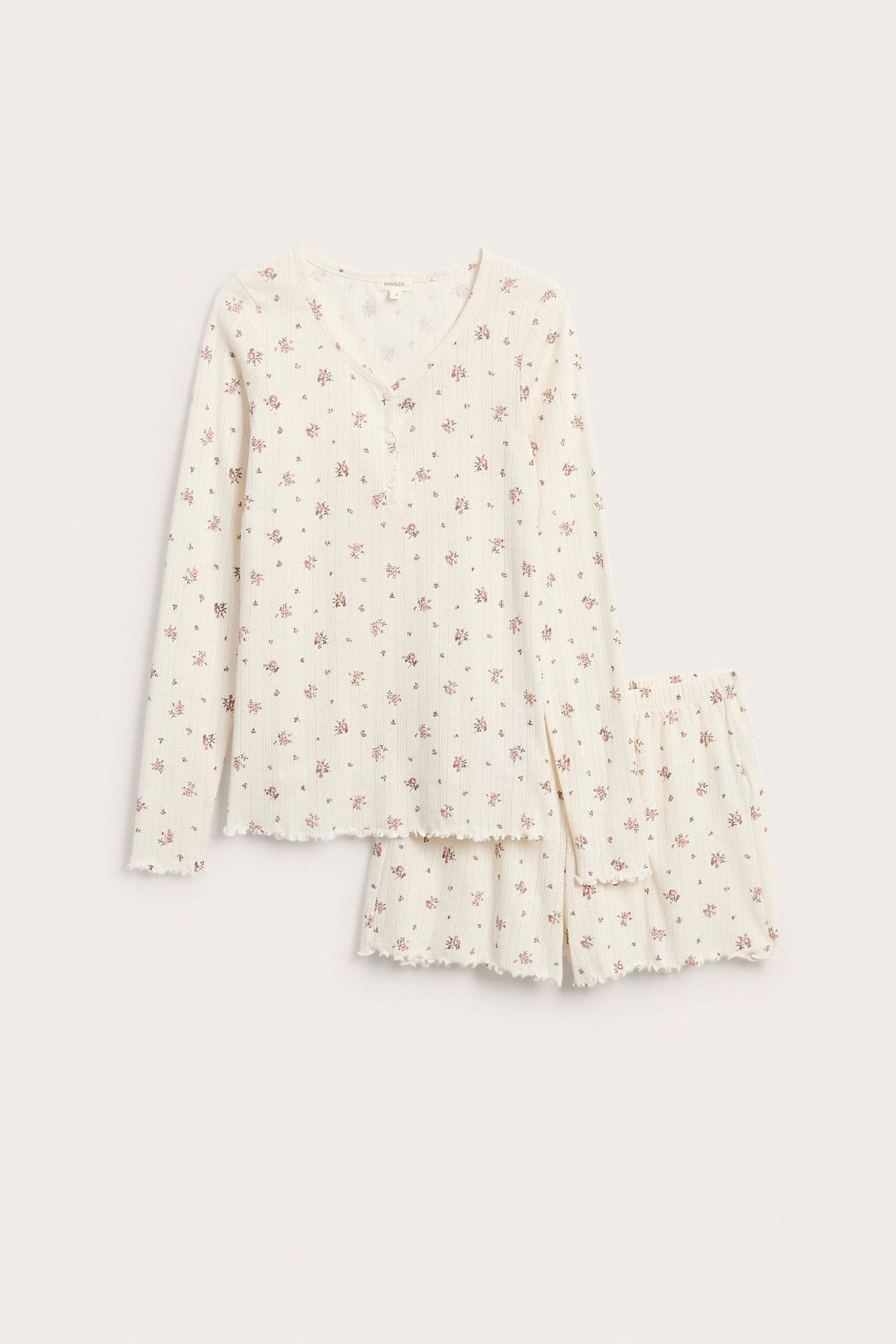 Women's floral pyjamas
