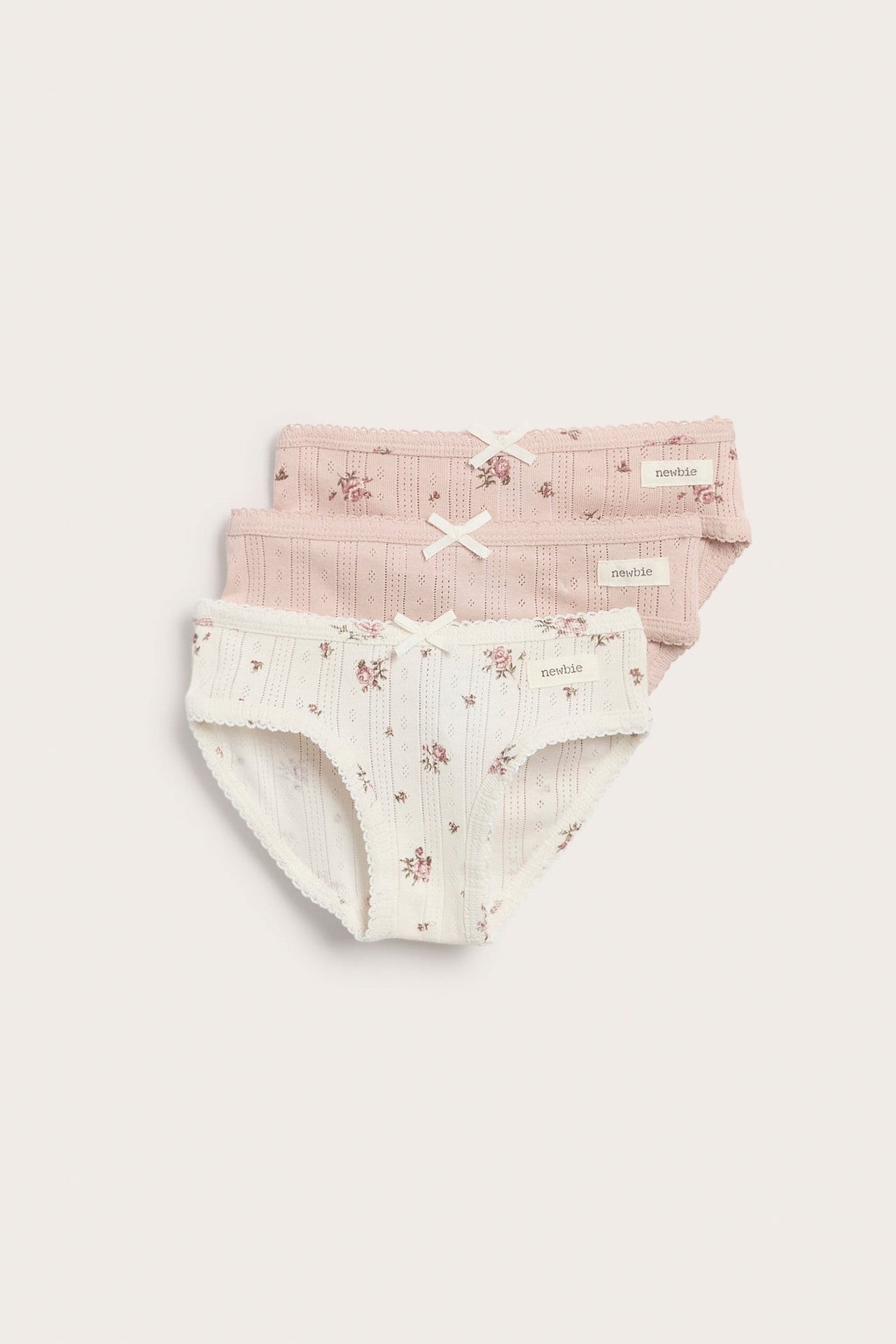 Baby & Kids 3-pack briefs with floral print