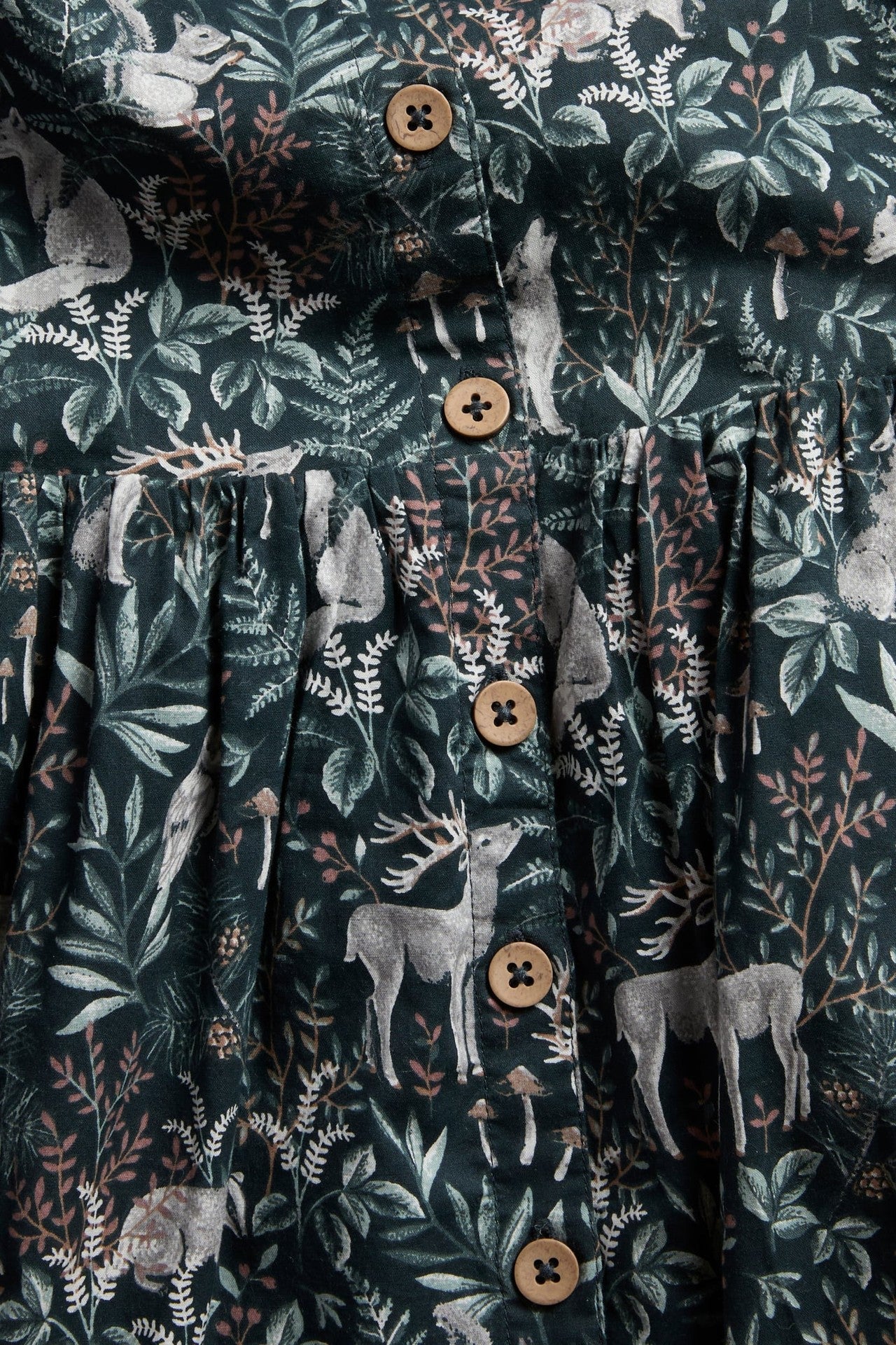 Kids dress with puff sleeves