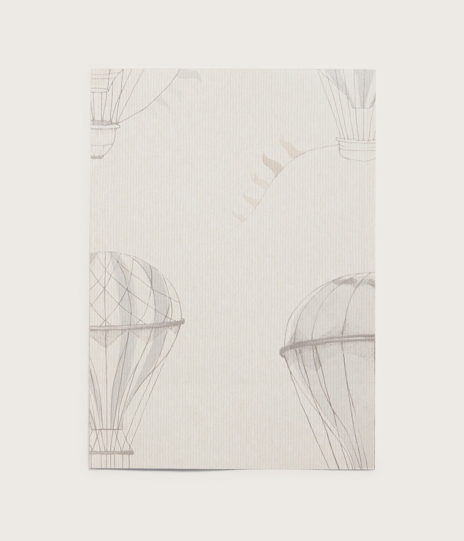 Up In The Sky beige wallpaper sample